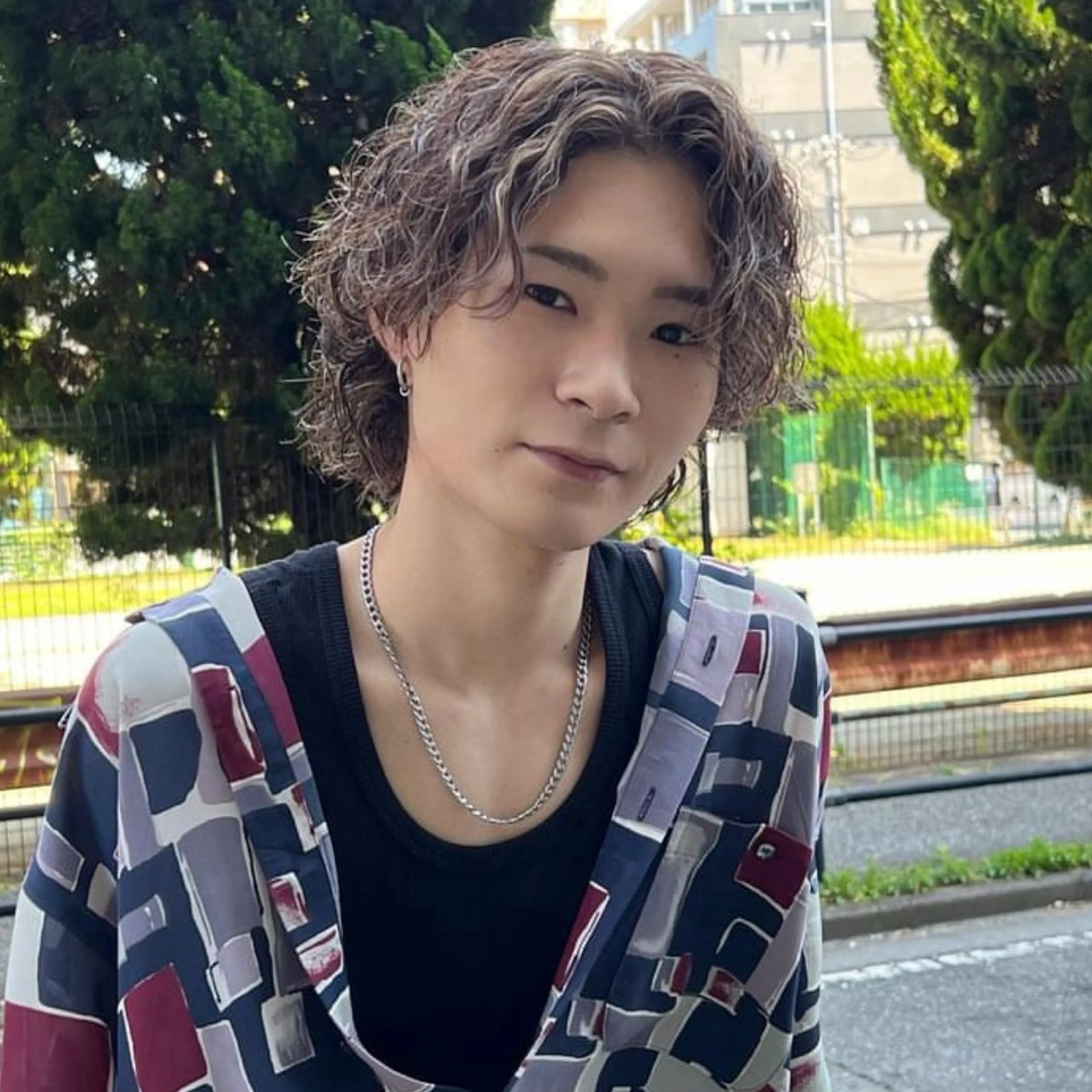 ミディアム カット パーマ トリートメント ✂︎メンズ特化✂︎ KAYAのヘアスタイル