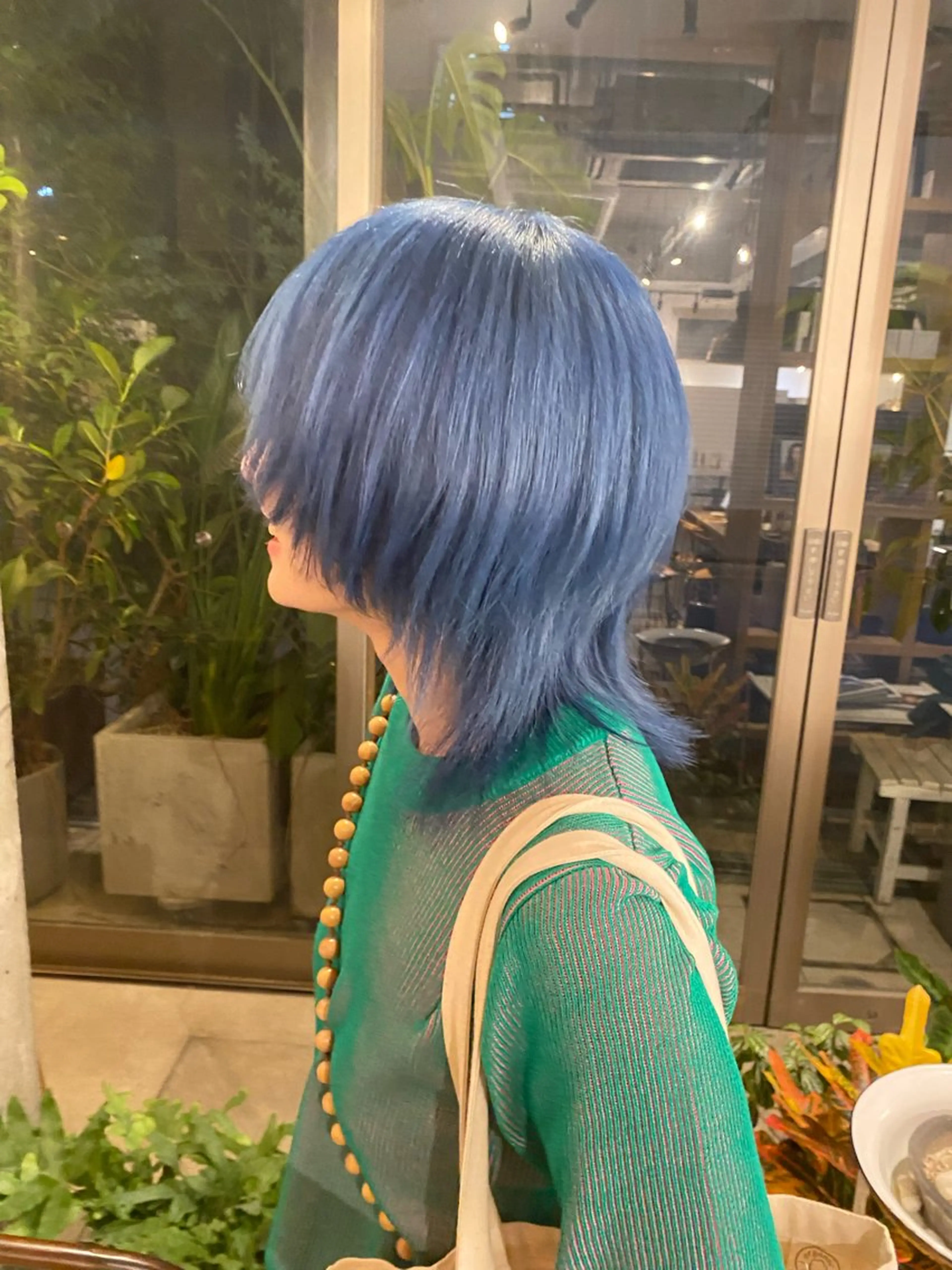 カラー 植田 瑠菜のヘアスタイル