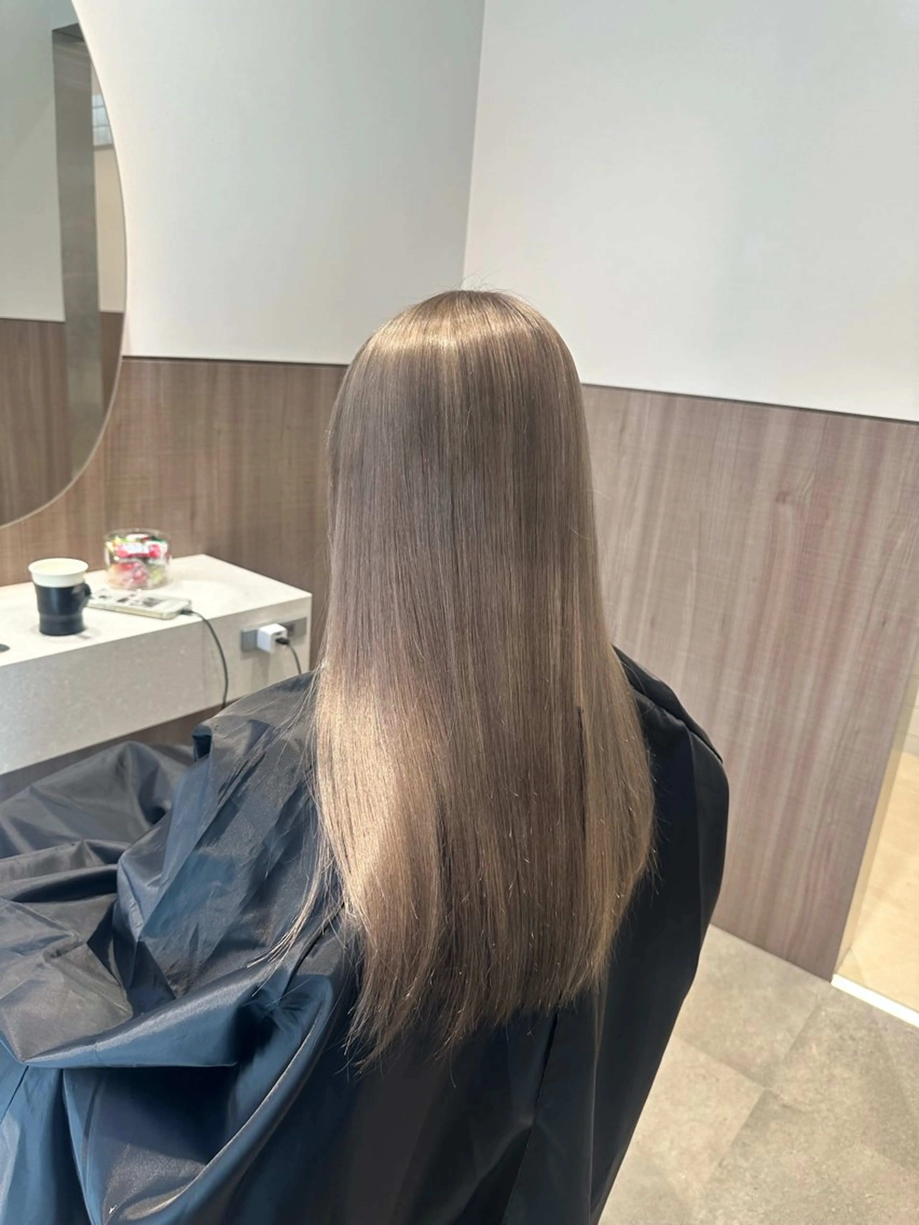 カラー マンツーマン/原宿/ 透明感カラー⭐️のヘアスタイル