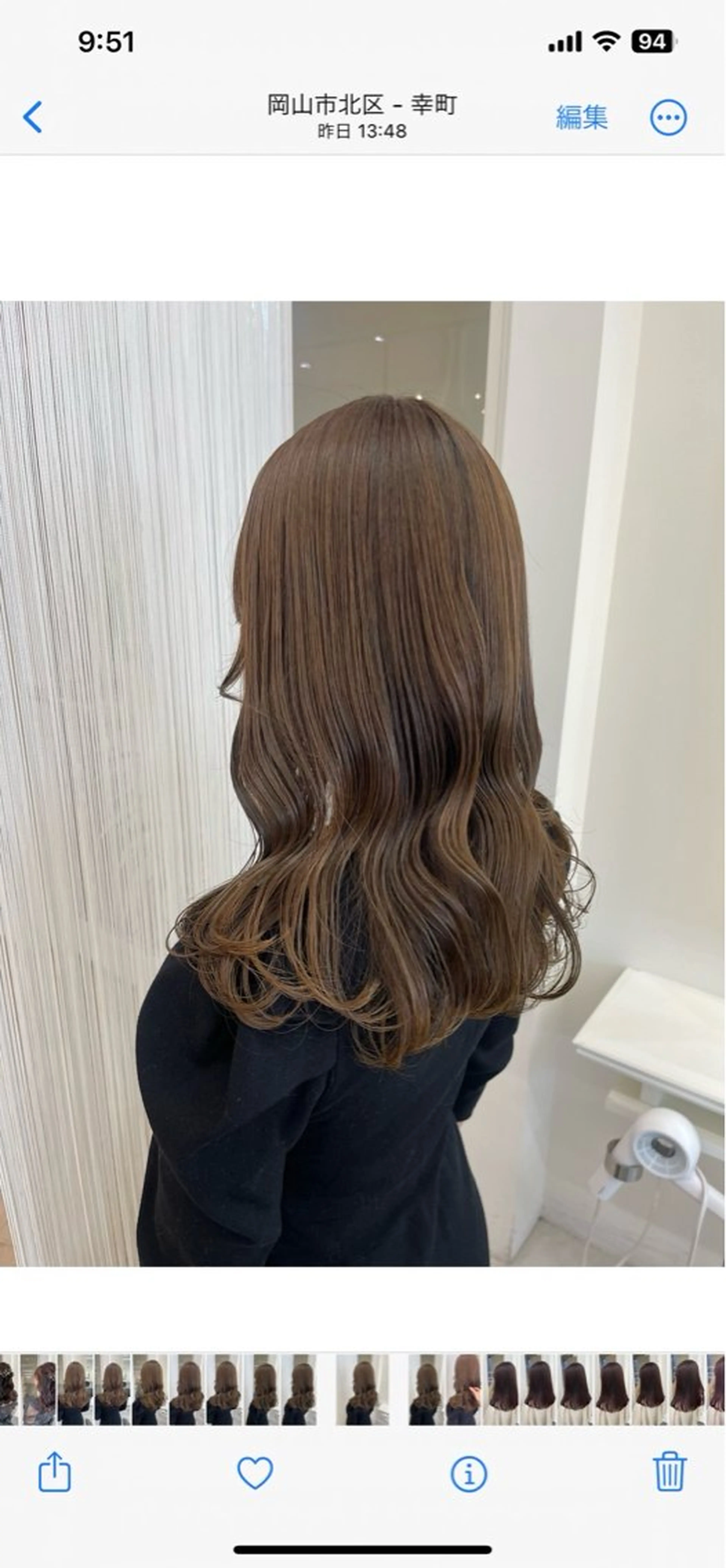 カラー ParveMix 🩶🫧入江 香名のヘアスタイル