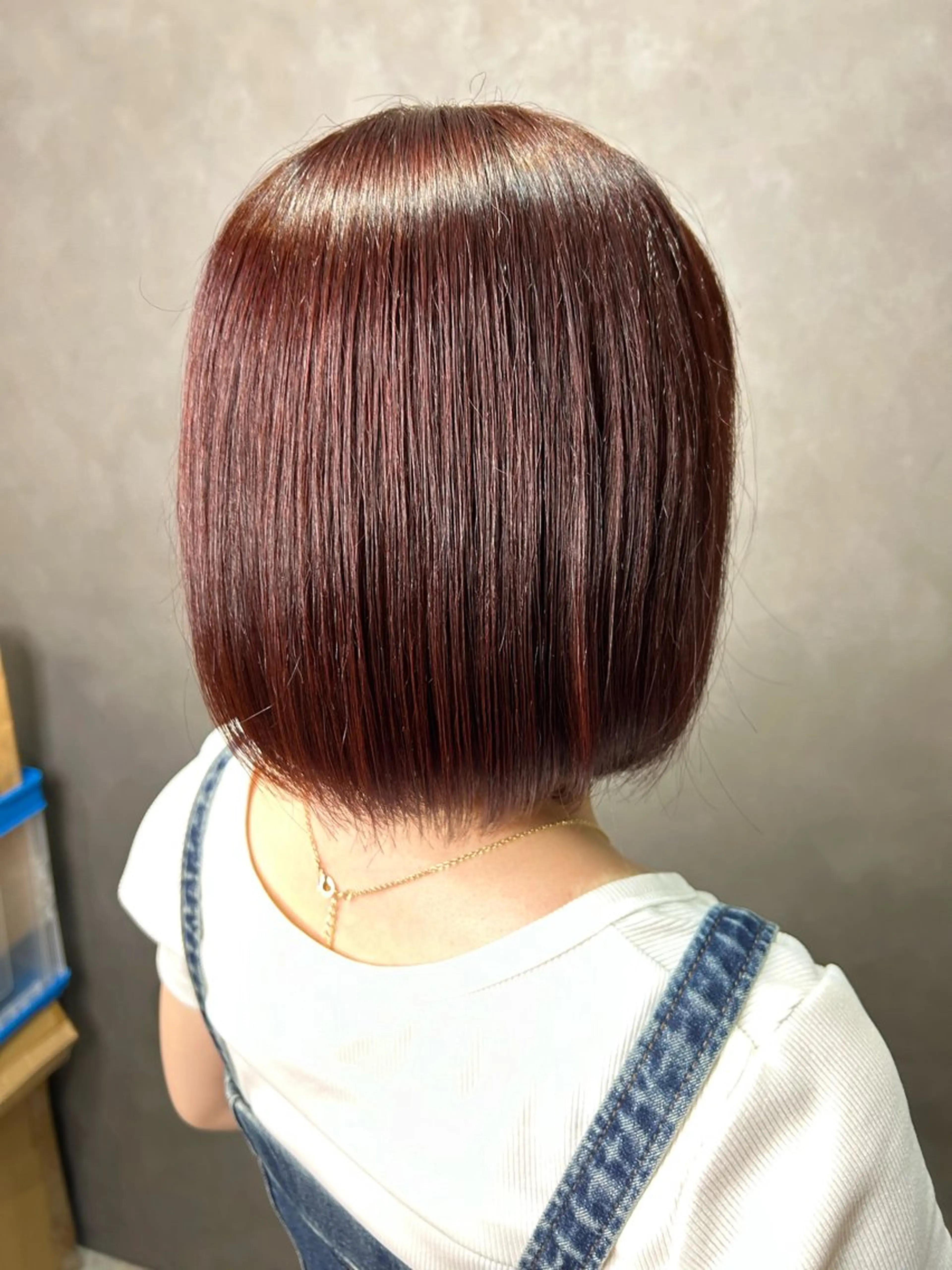 カラー ブラウンカラー レッドカラー 寺島 樹也のヘアスタイル