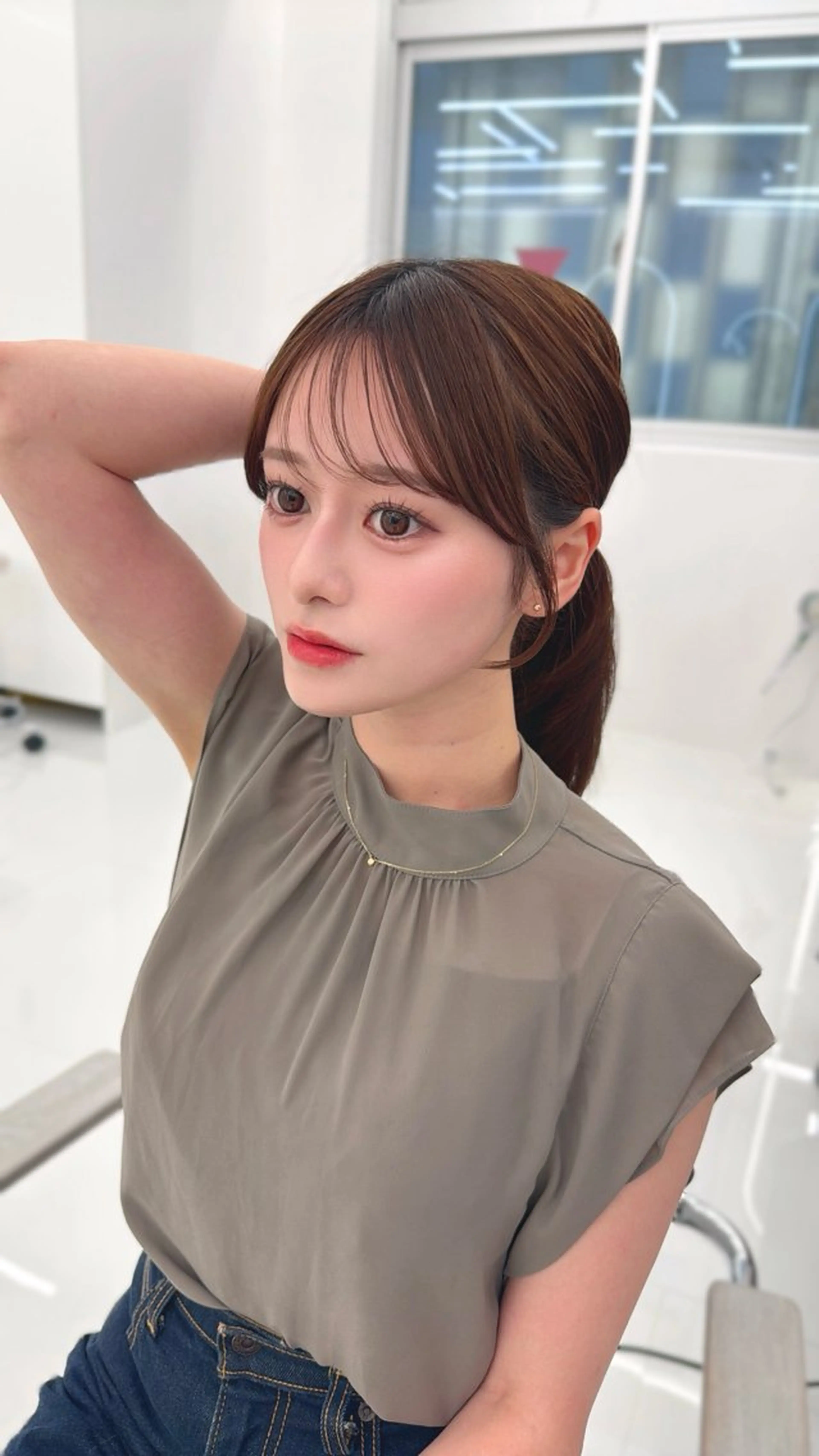 ミディアム 鈴木 日向 ボブカットのヘアスタイル