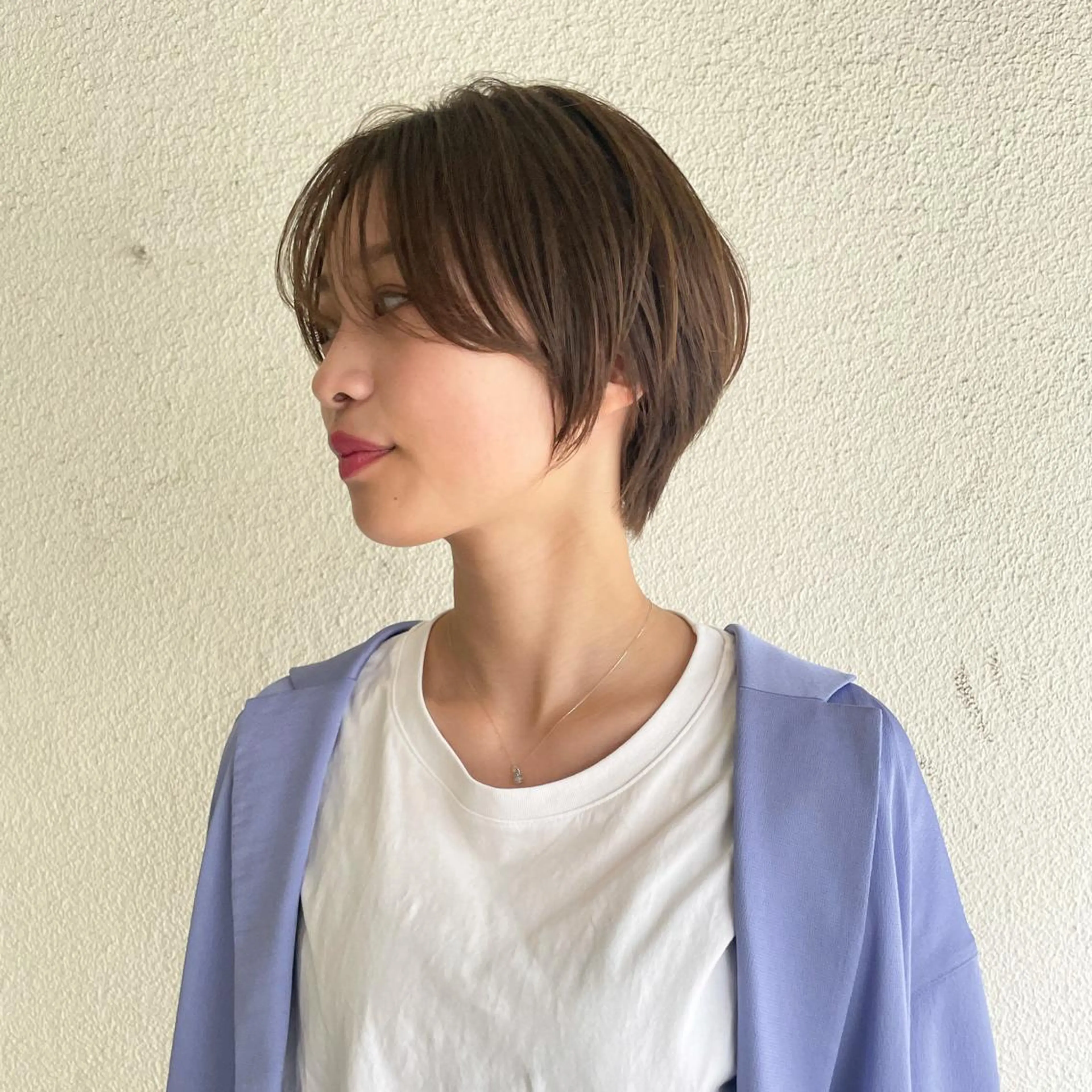 ショート カラー カット ヘアカラー suvvy hairsalonのヘアスタイル