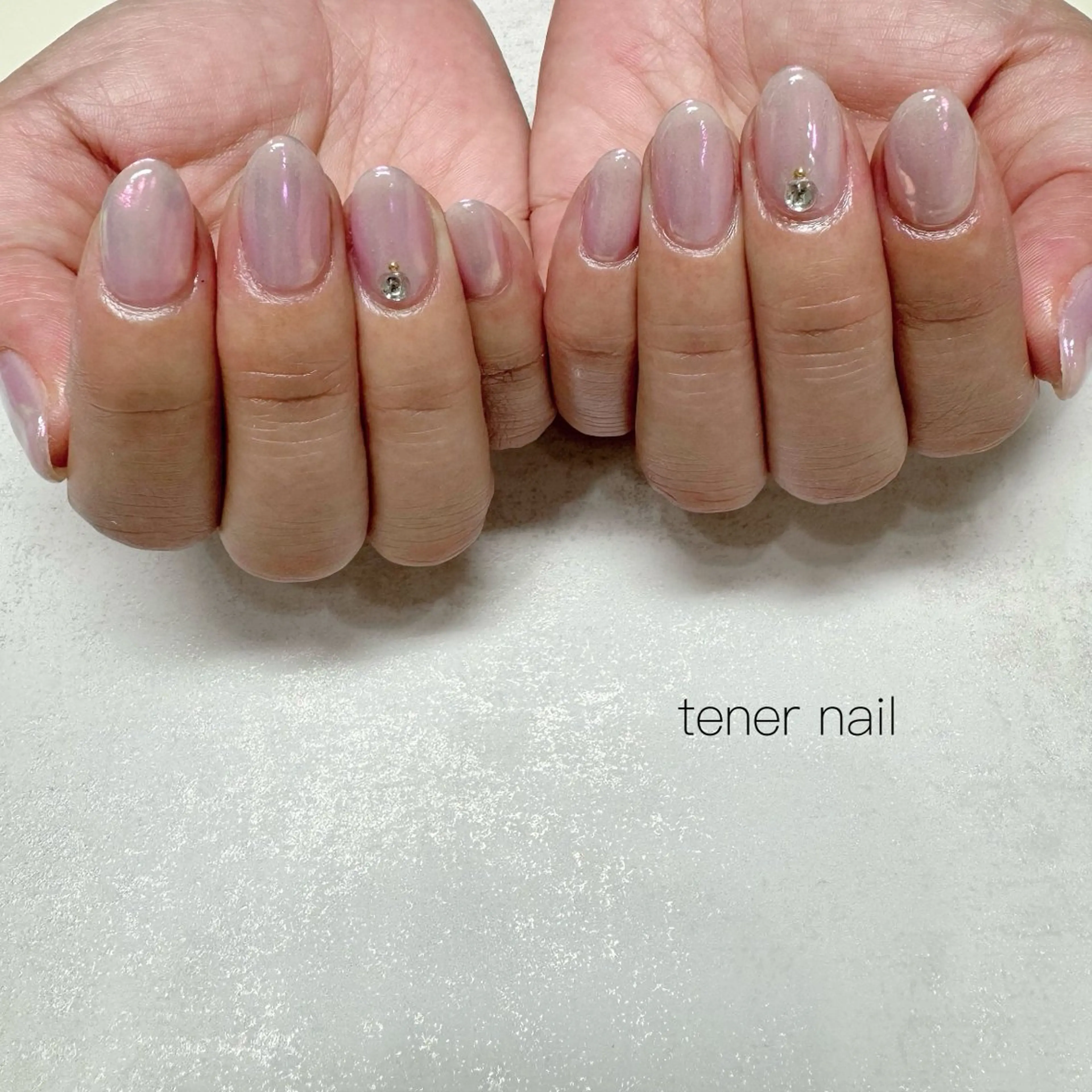 ネイル オーロラネイル ハンドネイル tener  nail  テネルネイル所属・テネルネイル tener nailのネイルデザイン