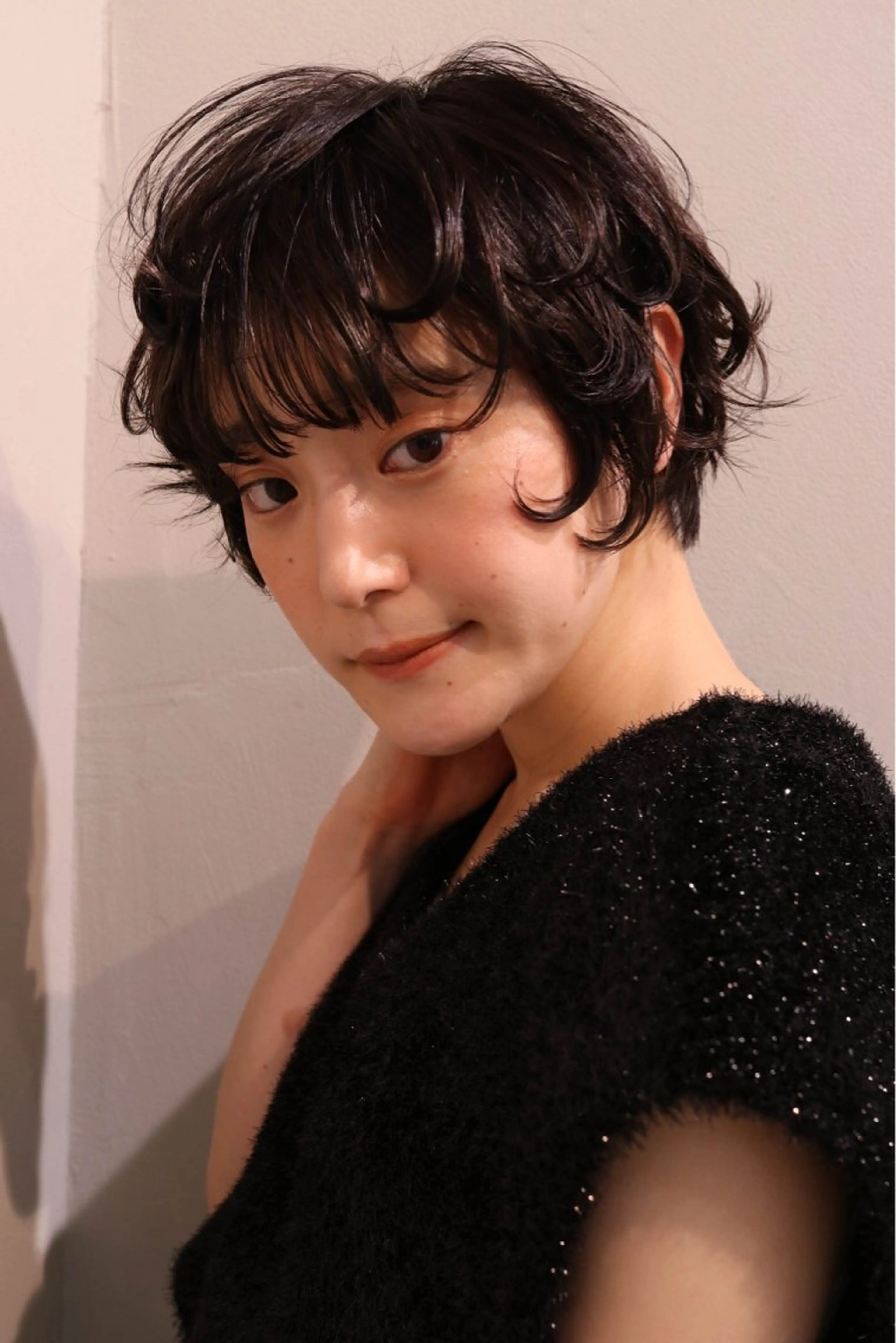 ショート カット パーマ 村瀬 浩司のヘアスタイル