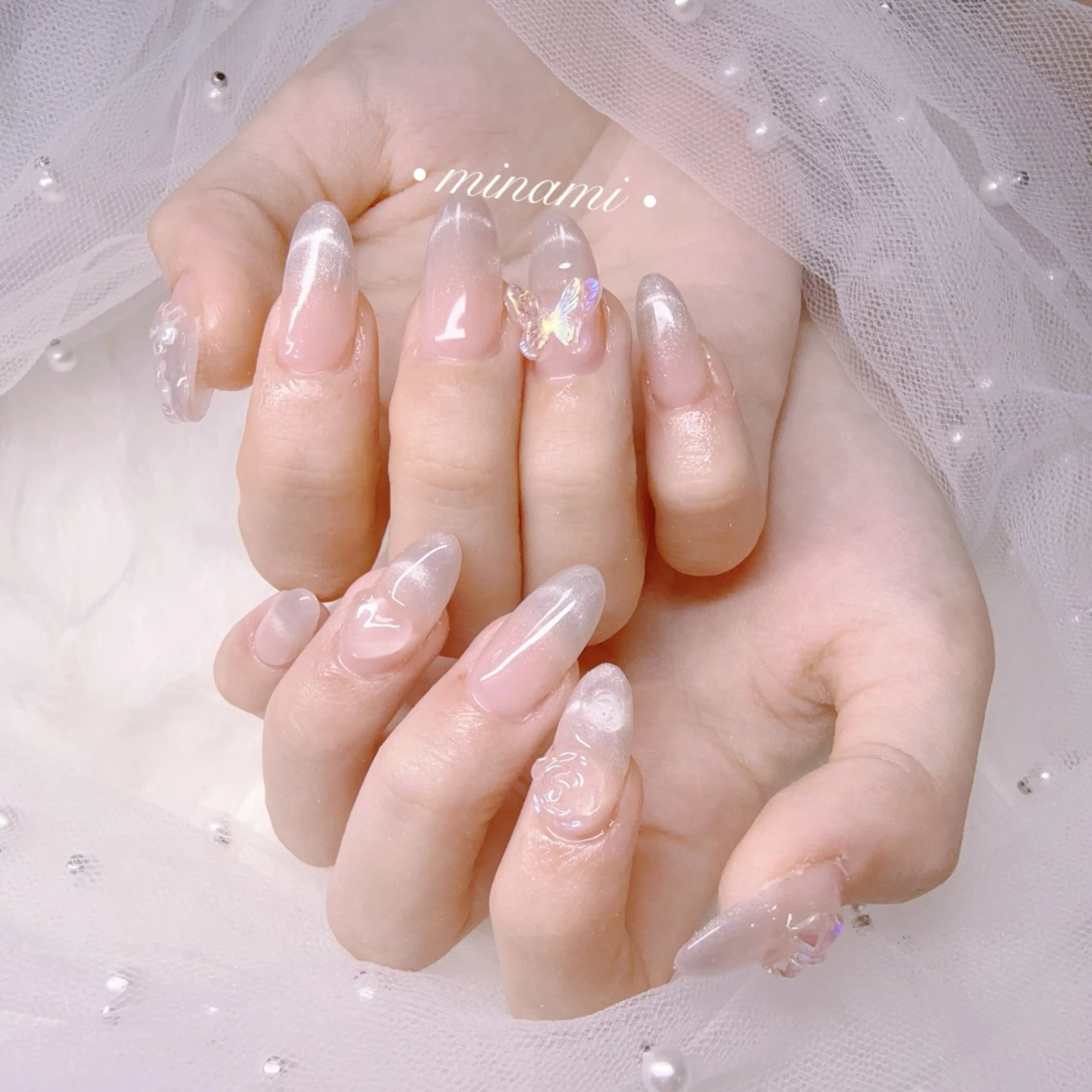 ネイル ハンドネイル 長さだし専門Minami所属・MN Nail salonのネイルデザイン