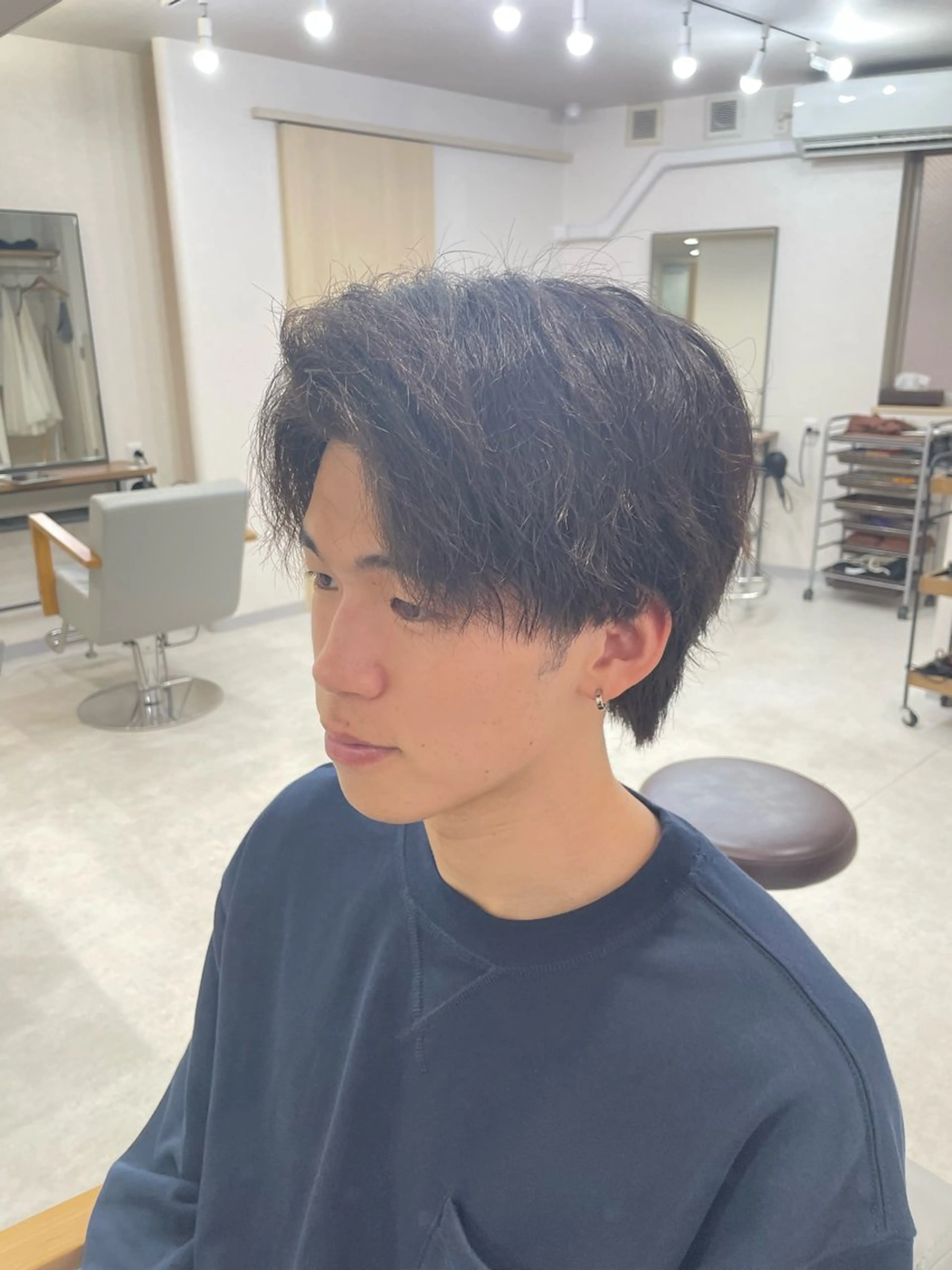 メンズ アップバング Ritsuki メンズ特化😎のヘアスタイル