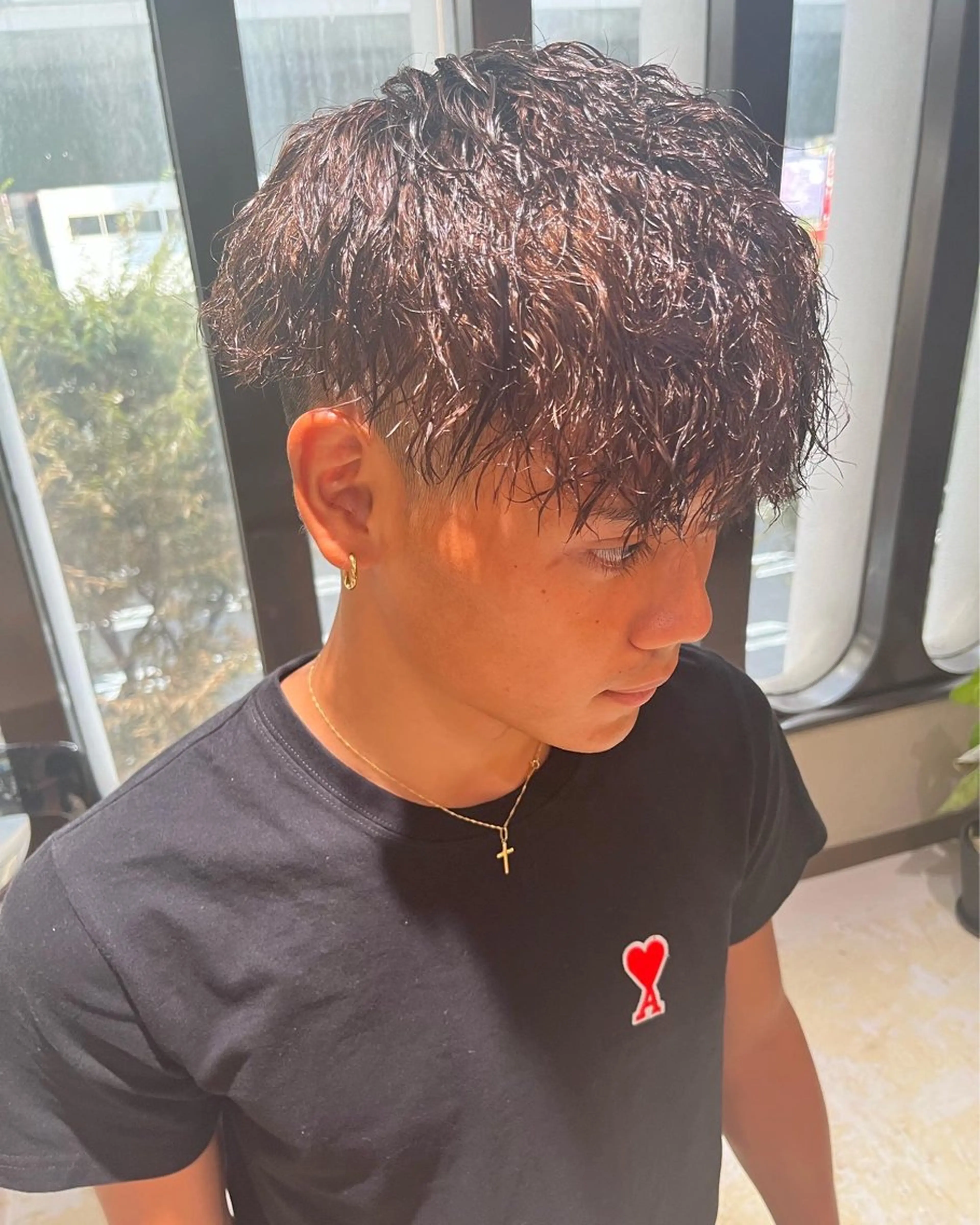 メンズ カット パーマ 🌸EIGHT難波/ 【店長】タモツのヘアスタイル