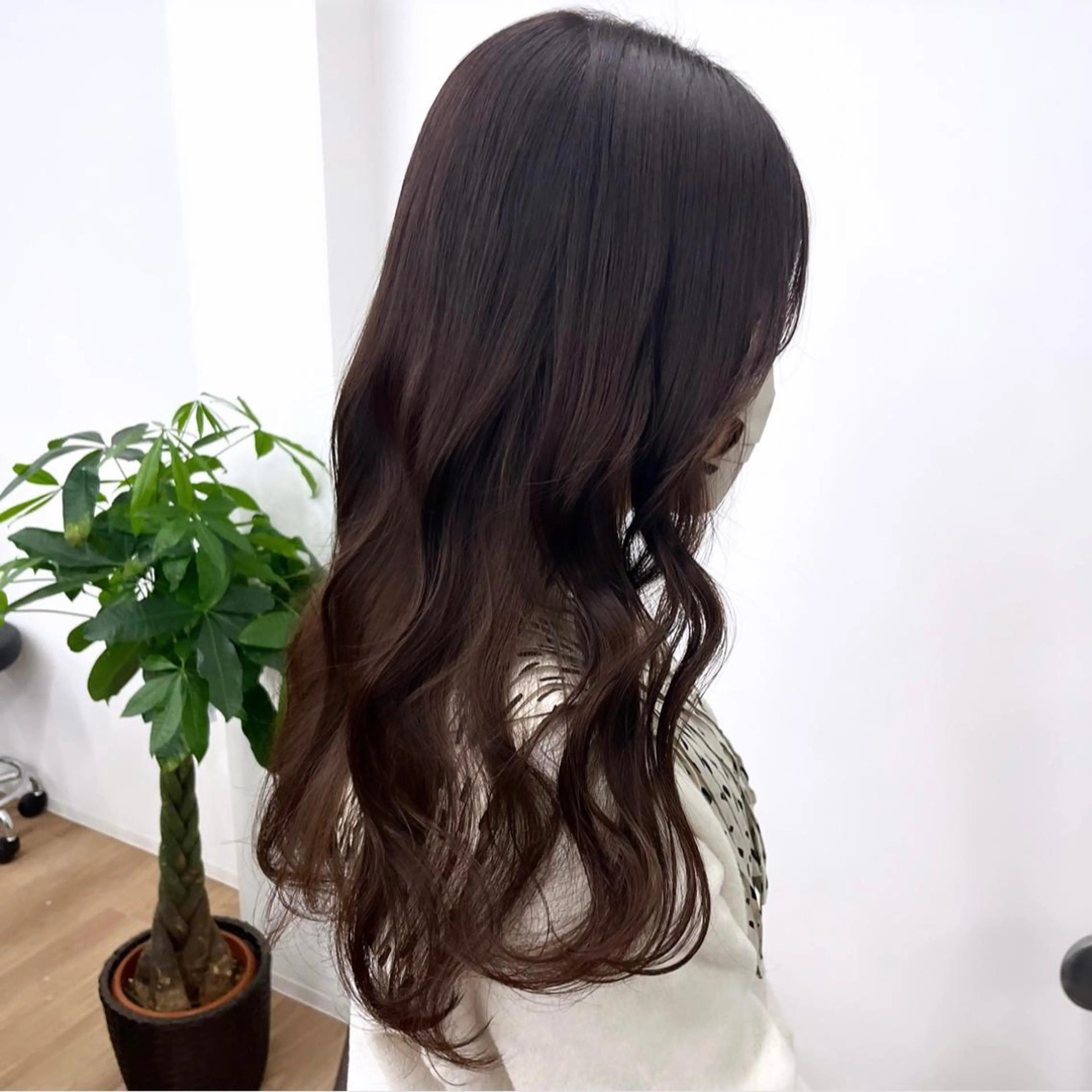 セミロング カラー HIROKO / 透明感暖色カラー🎀のヘアスタイル