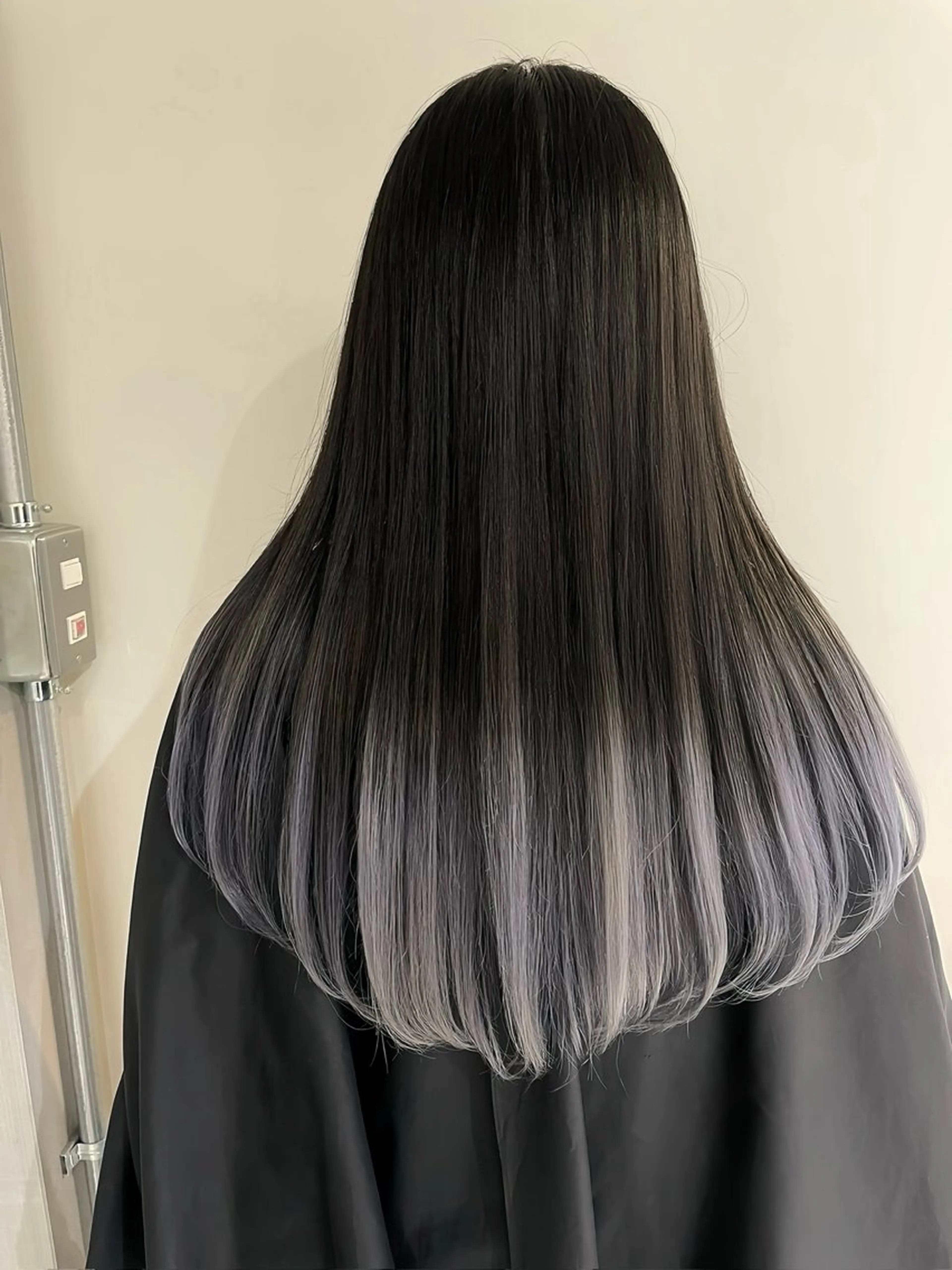 ロング カラー バレイヤージュ ブリーチ ケアブリーチ ダブルカラー ハイライトカラー Rikuto/原宿 /バレイヤージュのヘアスタイル