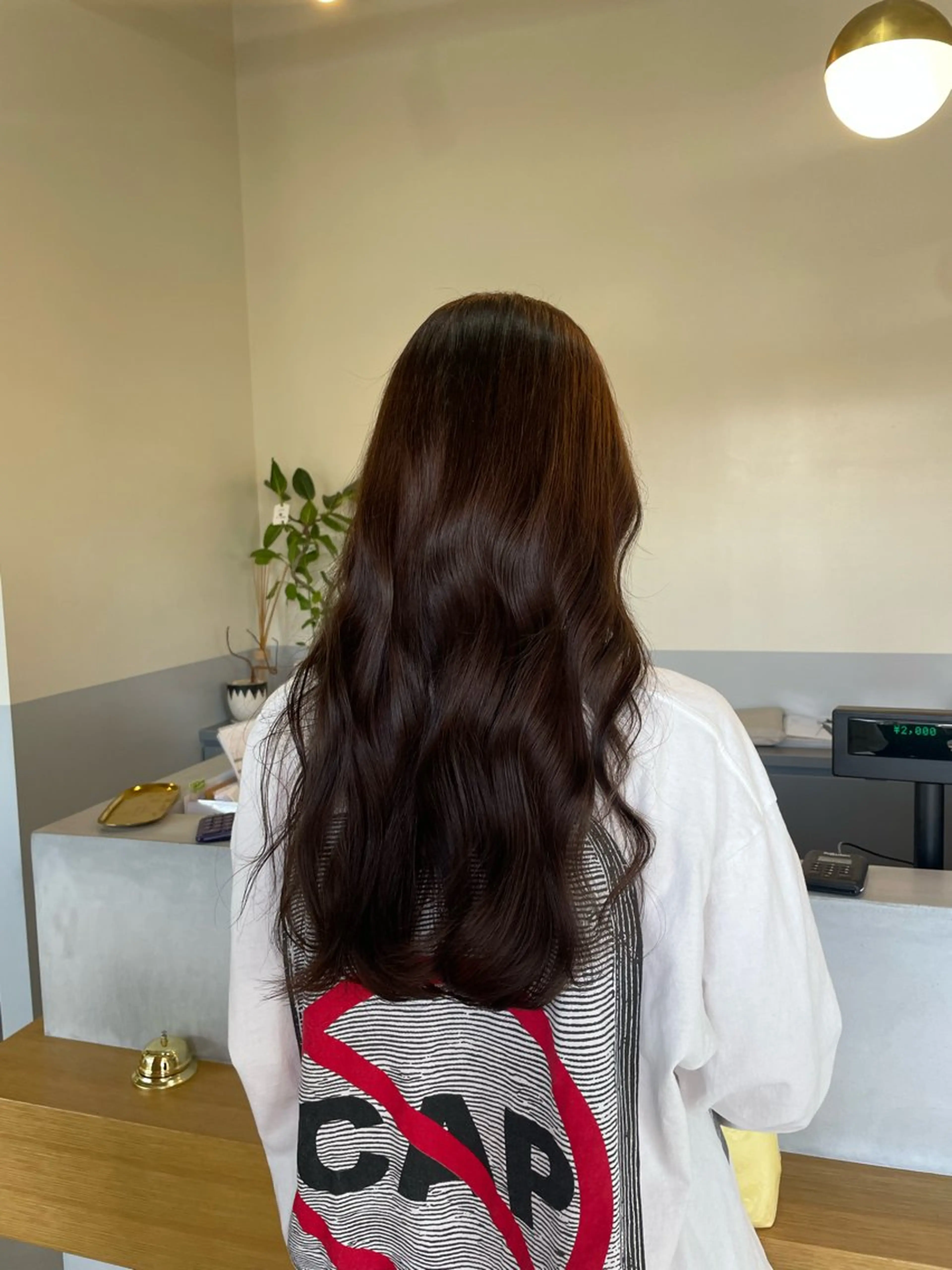 カラー basho ノエ.／カットモデルのヘアスタイル