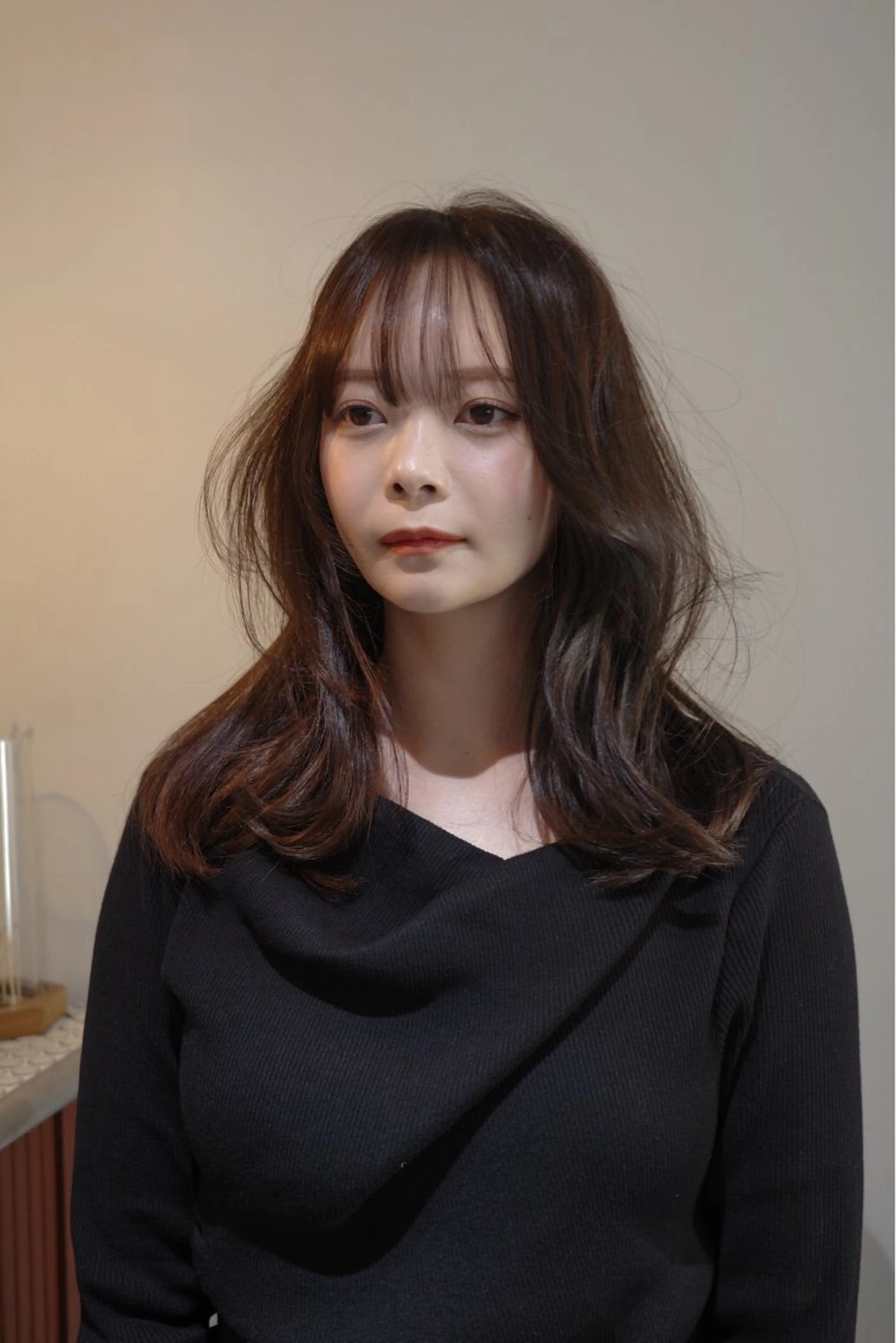 ロング カラー ヘアアレンジ カット ヘアカラー トリートメント opus 店長大和 レイヤー/赤み消しのヘアスタイル