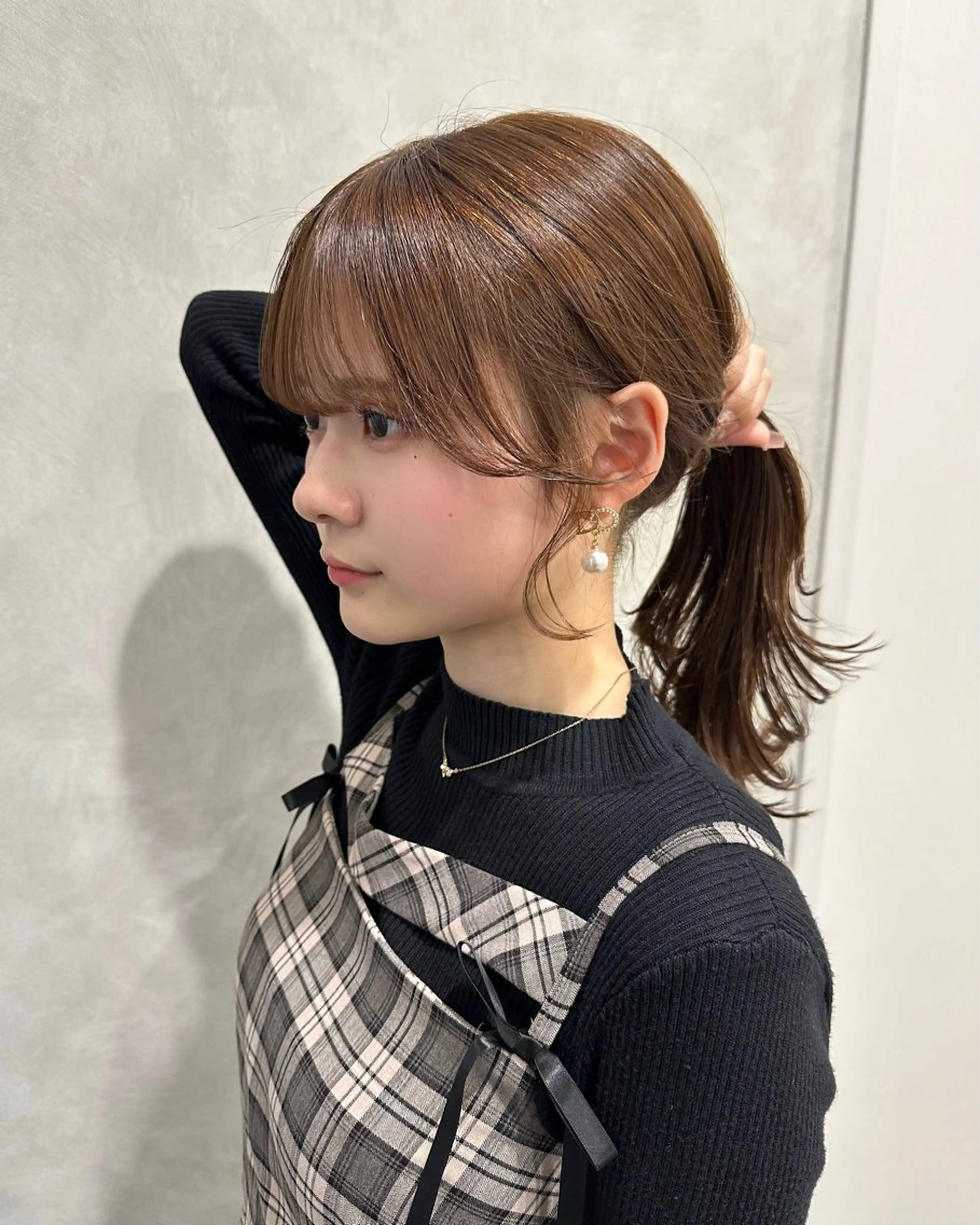 ロング カット ヘアカラー トリートメント SALOWIN原宿AROA店所属・顔まわり神カット✂︎ 齋藤雄大【原宿】のヘアスタイル