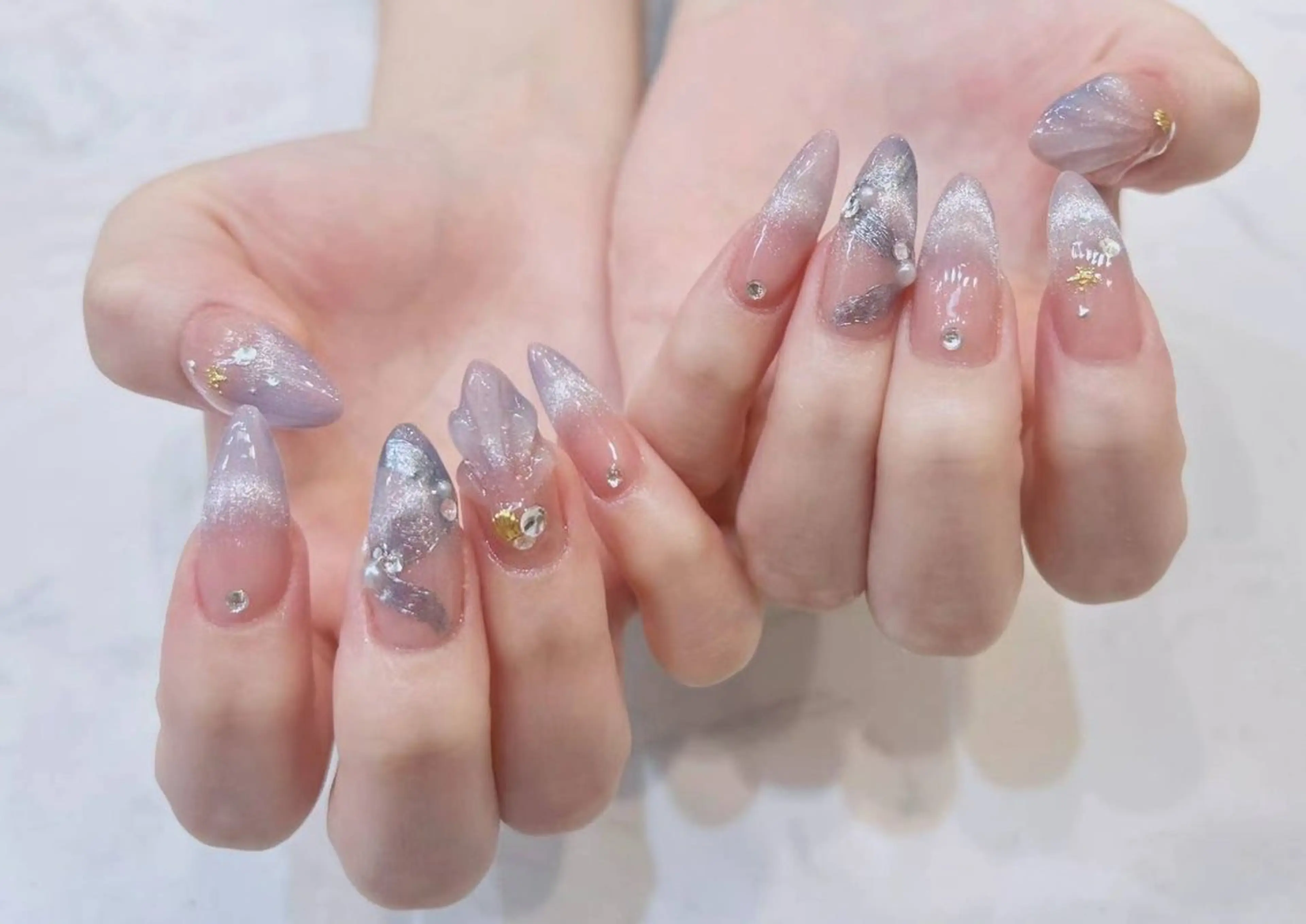 ネイル アートネイル フラワーネイル フットネイル フレンチネイル ジェルネイル Babarla Nailのネイルデザイン