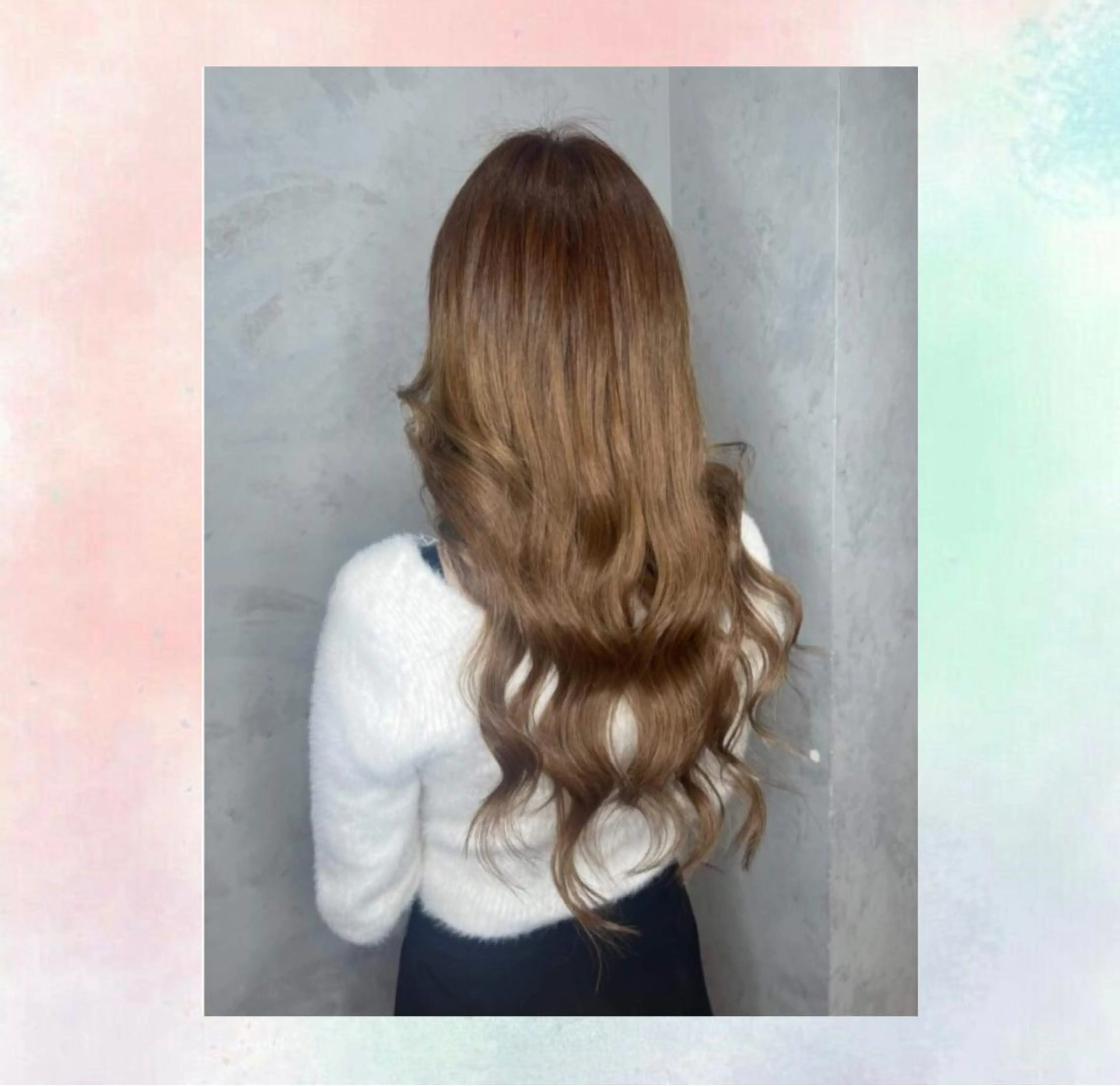 セミロング カラー en Rêve🎀 ROAReyeのマツエク・マツパデザイン