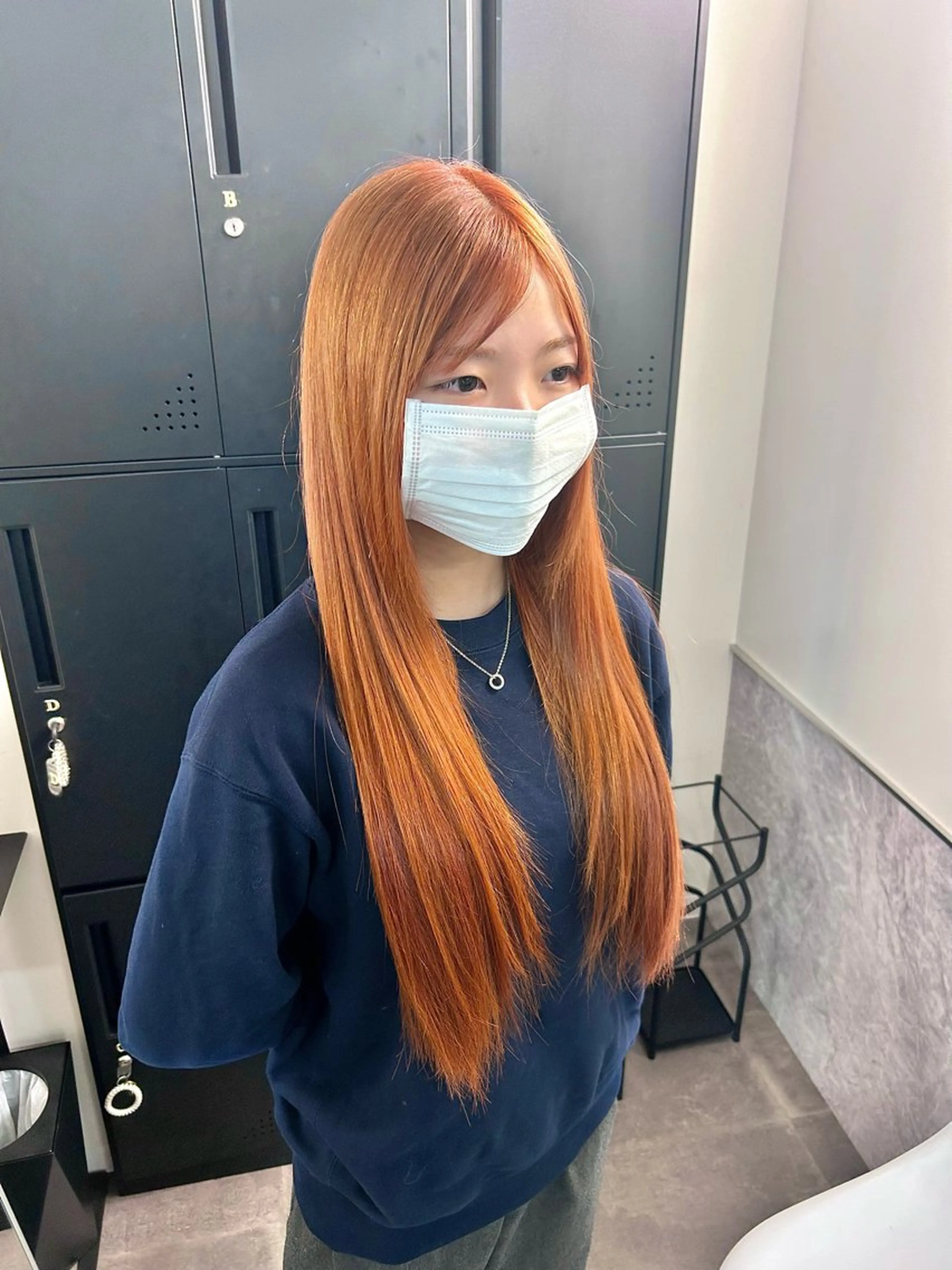 ロング カラー ヘアカラー ブリーチ/アレンジ/ 19歳/新宿/アリルのヘアスタイル