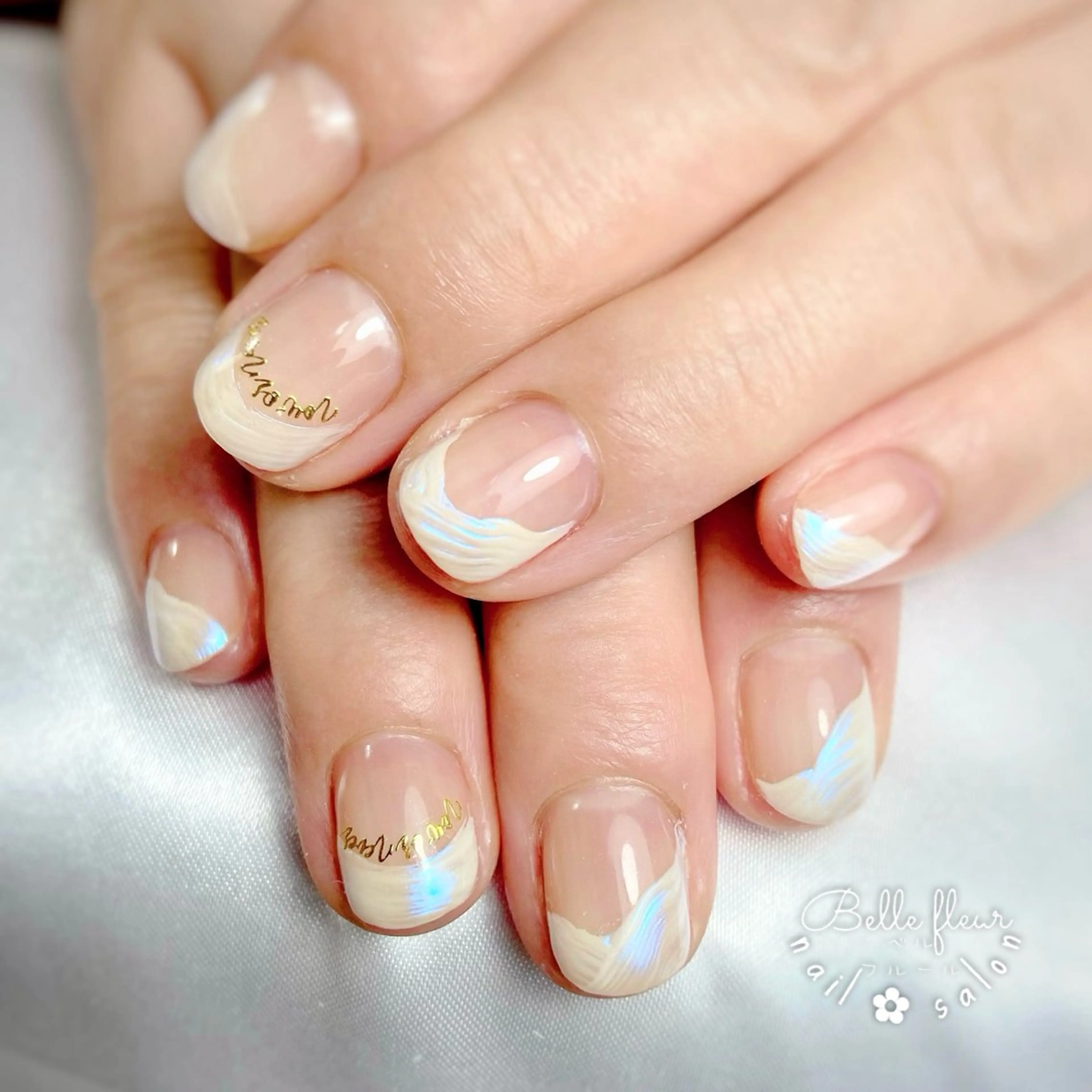 ネイル ハンドネイル ﾈｲﾙｻﾛﾝ Bellefleurのネイルデザイン