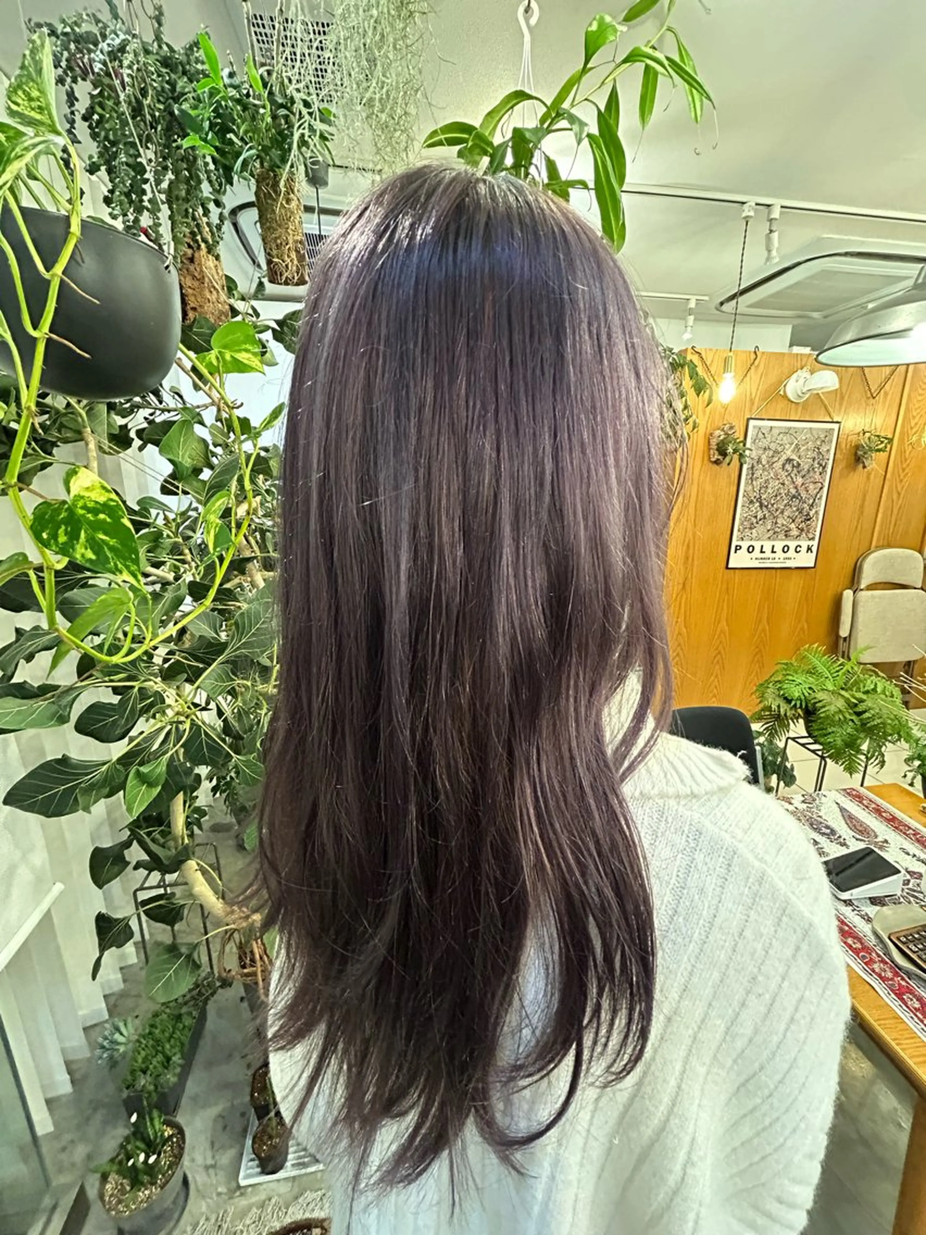 ロング カラー ヘアカラー トリートメント aen parlor所属・💐透明感・ツヤ 💐りゅーきのヘアスタイル
