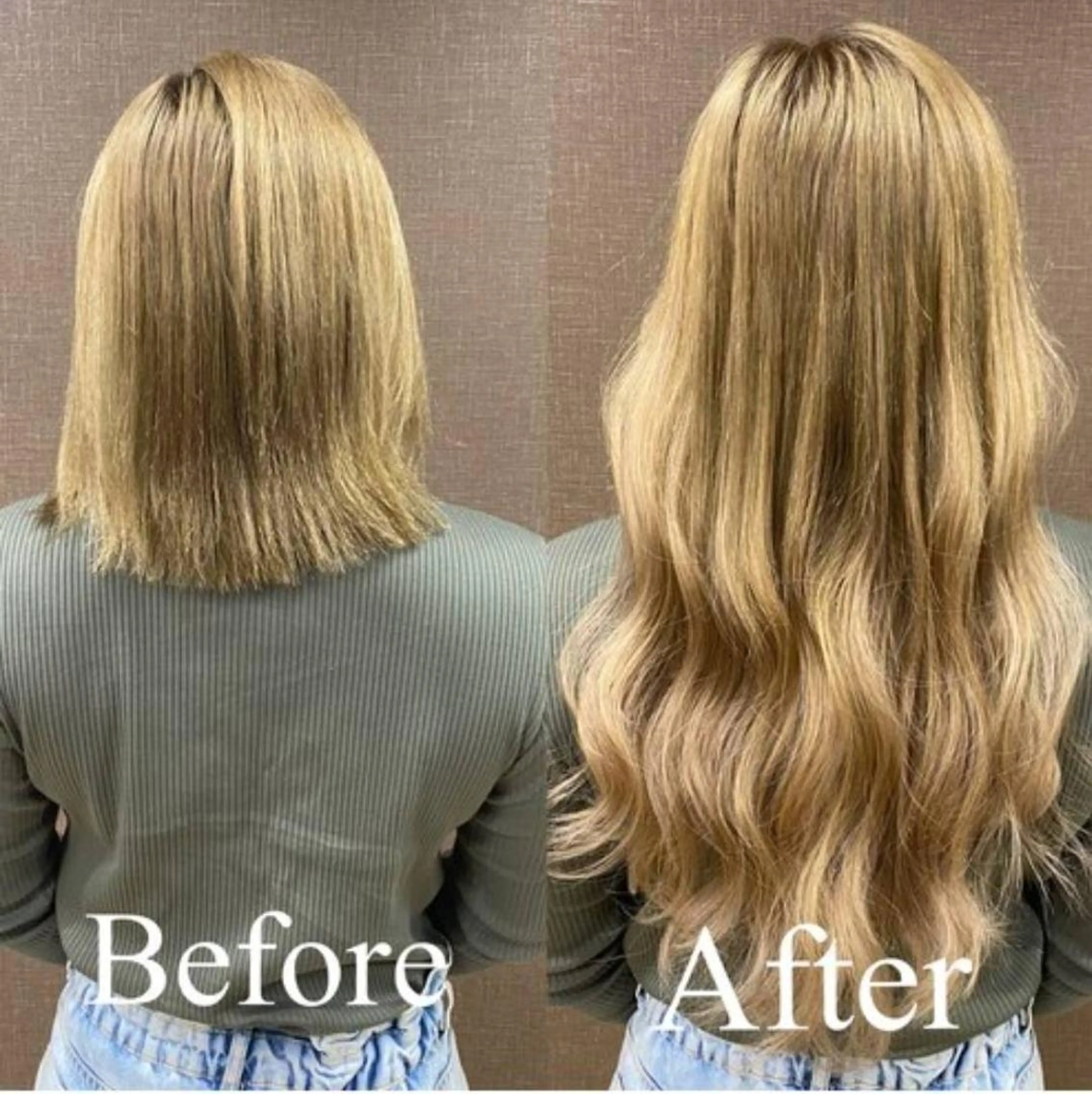 ミディアム エクステ BIZEのヘアスタイル