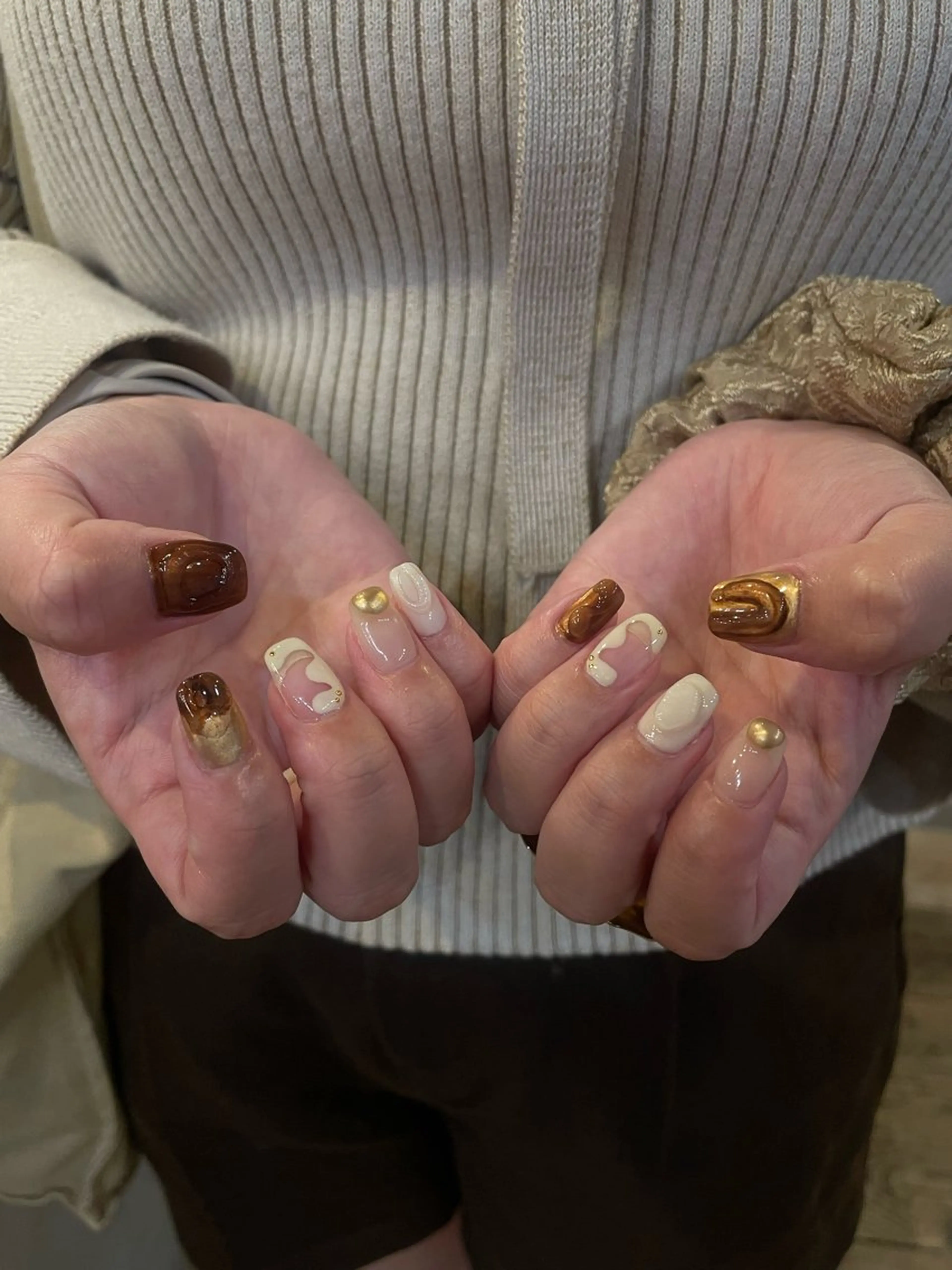 ネイル ハンドネイル 小林 珠莉のネイルデザイン