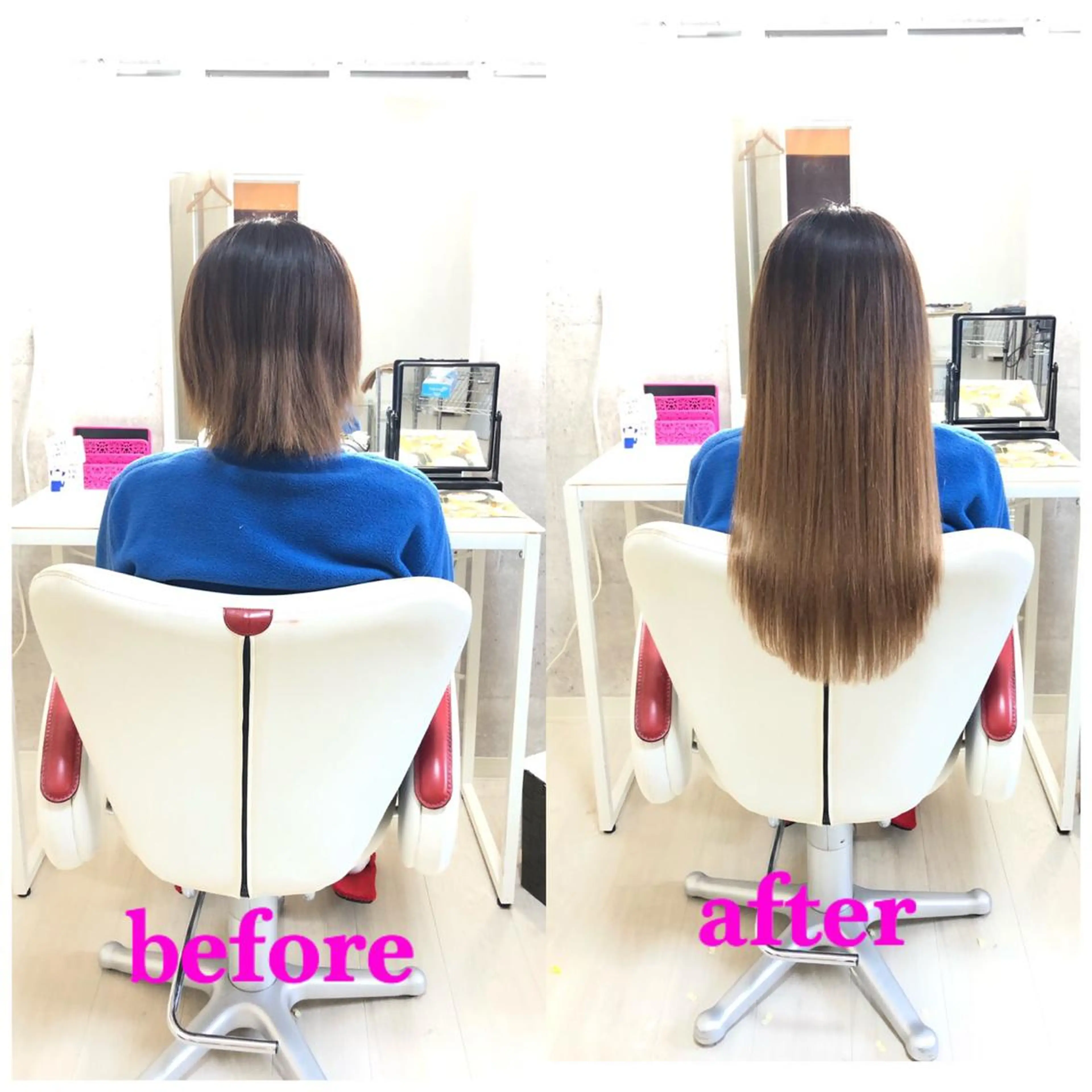 ロング エクステ ドレスアップ心斎橋店所属・🌸ドレスアップ 心斎橋店🌸のヘアスタイル