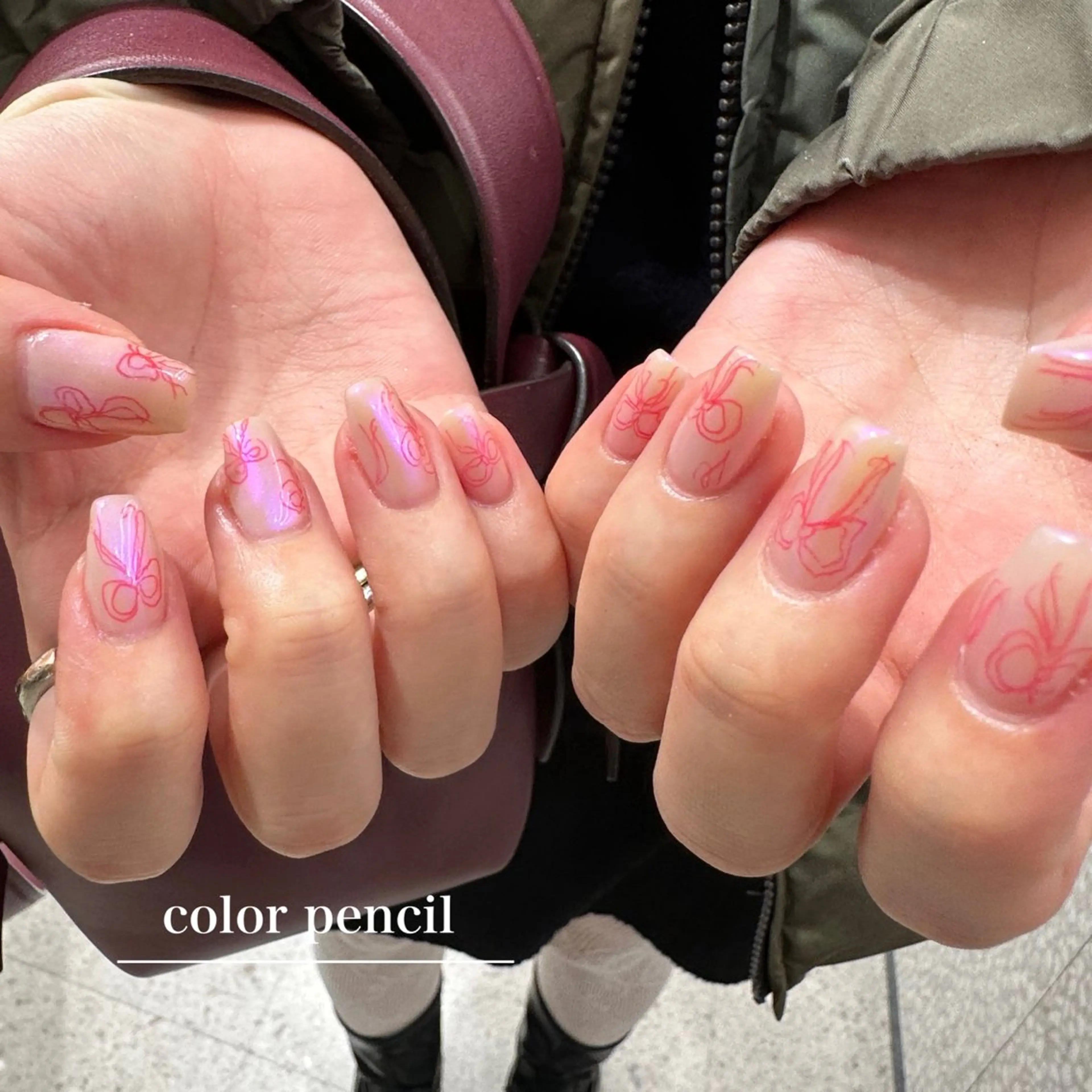 ネイル 🍀イノウエ ハルカ🪽のネイルデザイン