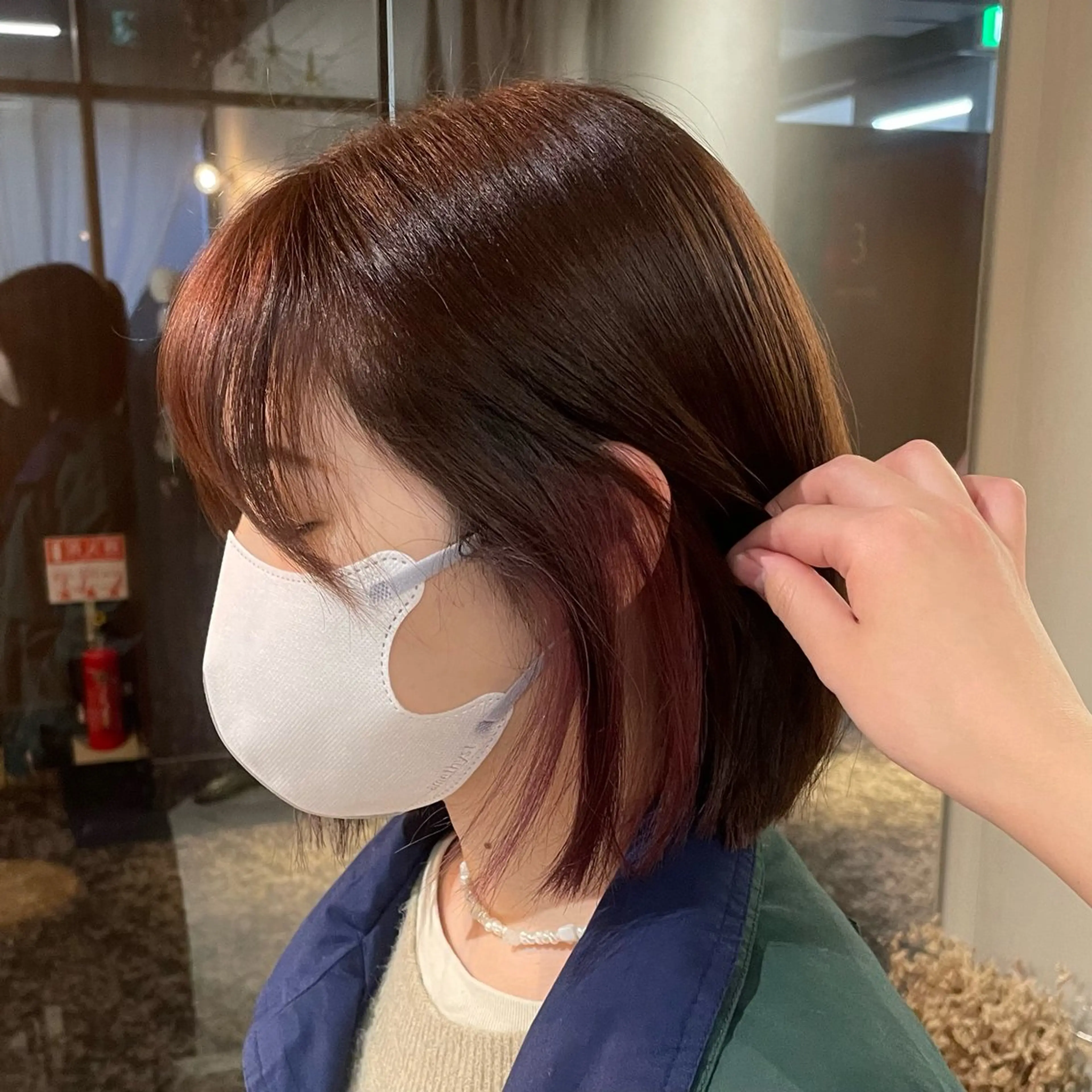 カラー ヘアカラー ヘッドスパ 🪷花屋併設🪷 山下悠月のヘアスタイル
