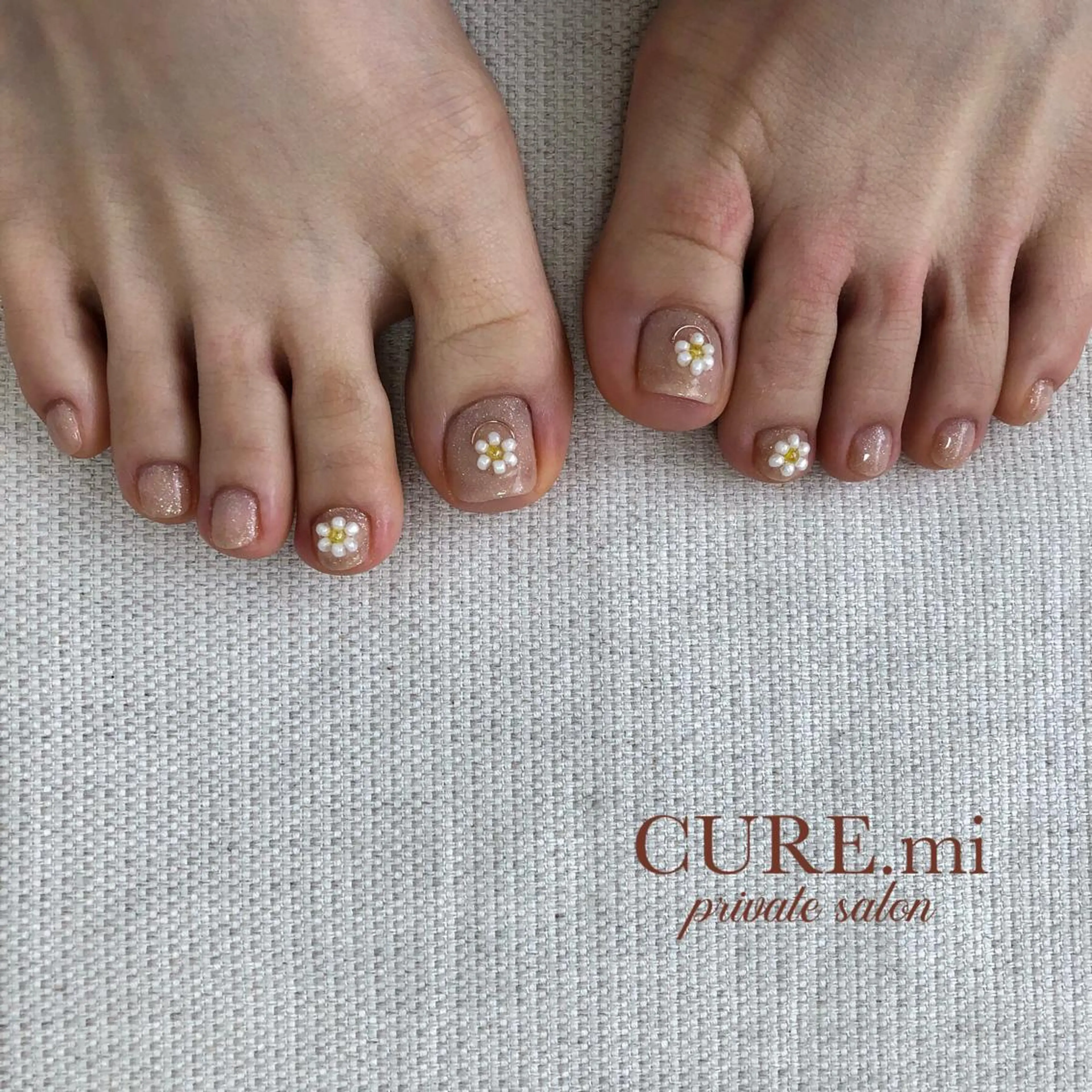 ネイル フラワーネイル フットネイル フットネイル 伊藤 美香のその他イメージ