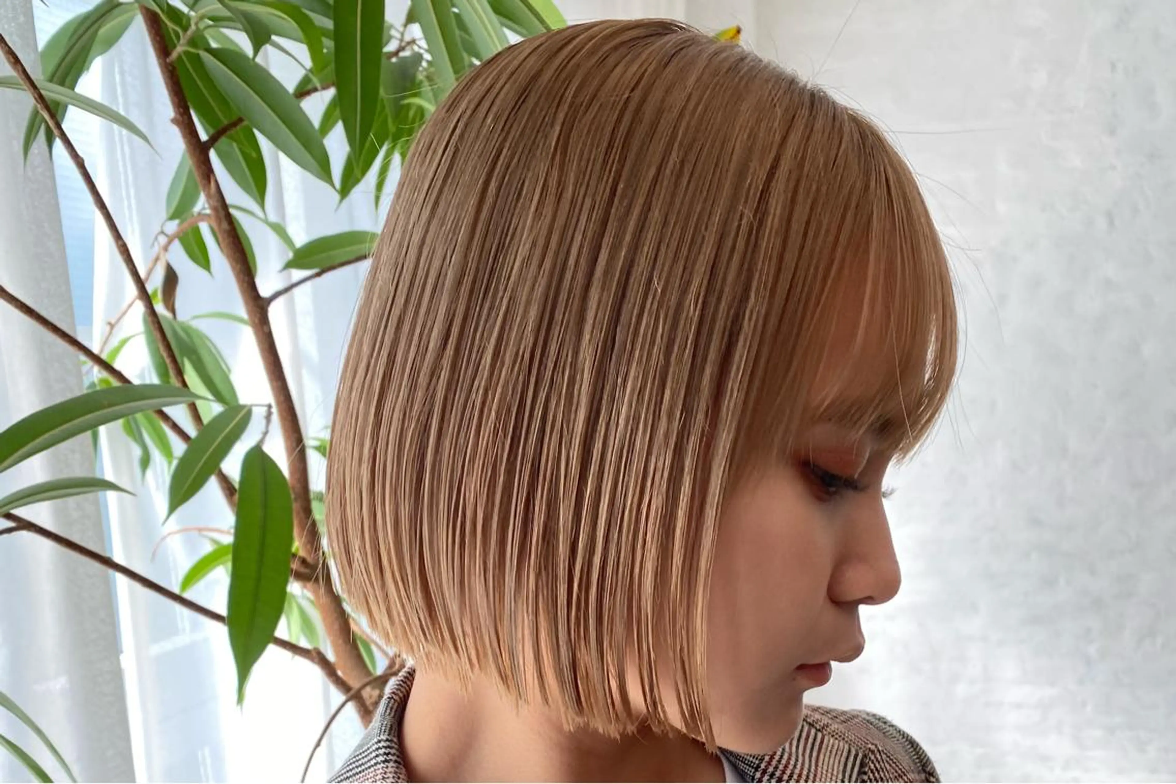 🌼【人気No.1】カット+髪質改善ケアカラー🌼の写真