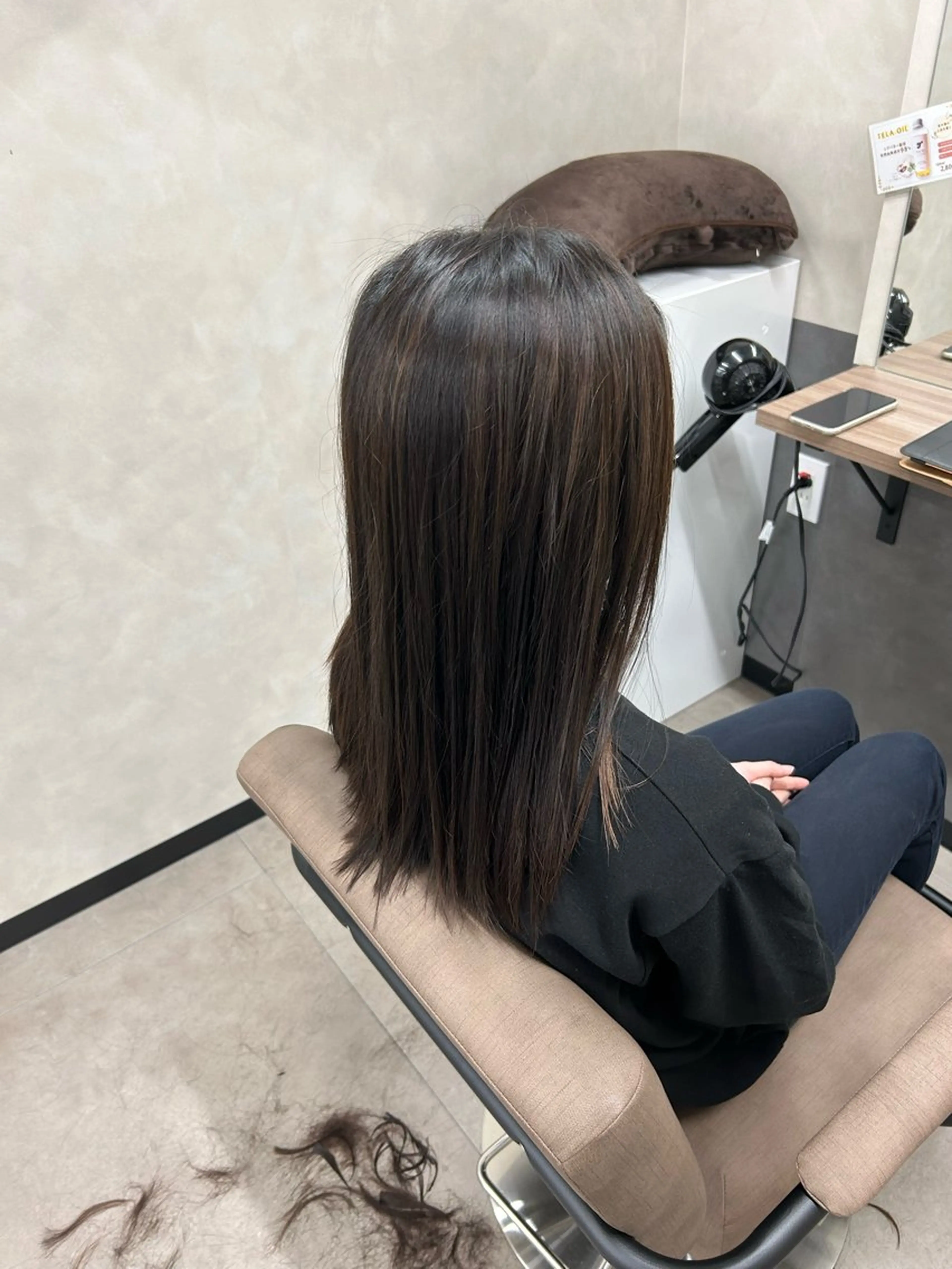 ロング カット VIE.ORNER 土気🍀小岩井樹のヘアスタイル