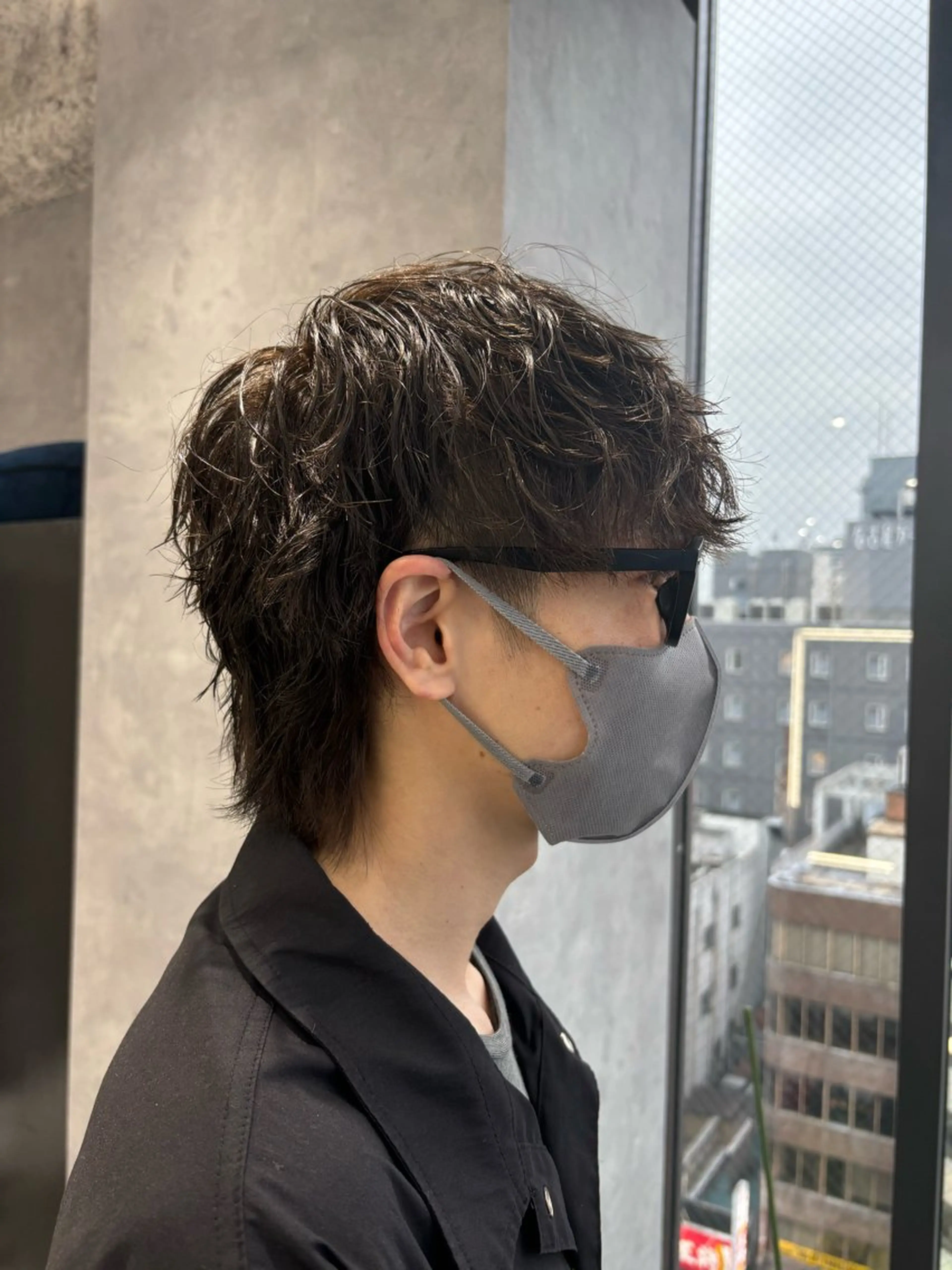 ショート メンズ CS made by SHACHU 栄所属・山田 瑛司のヘアスタイル