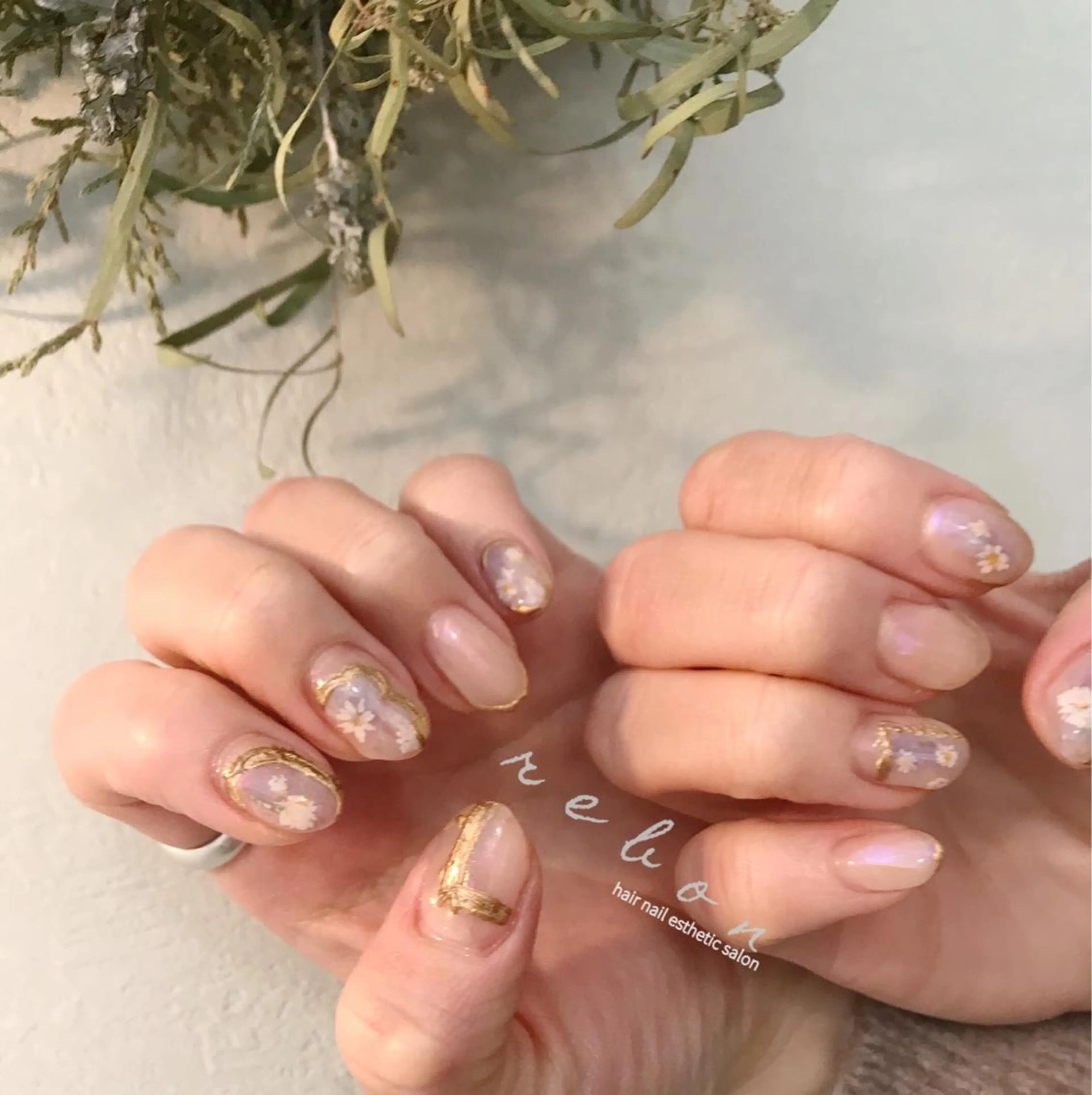 ネイル ハンドネイル フットネイル rebon＊ natsukiのネイルデザイン