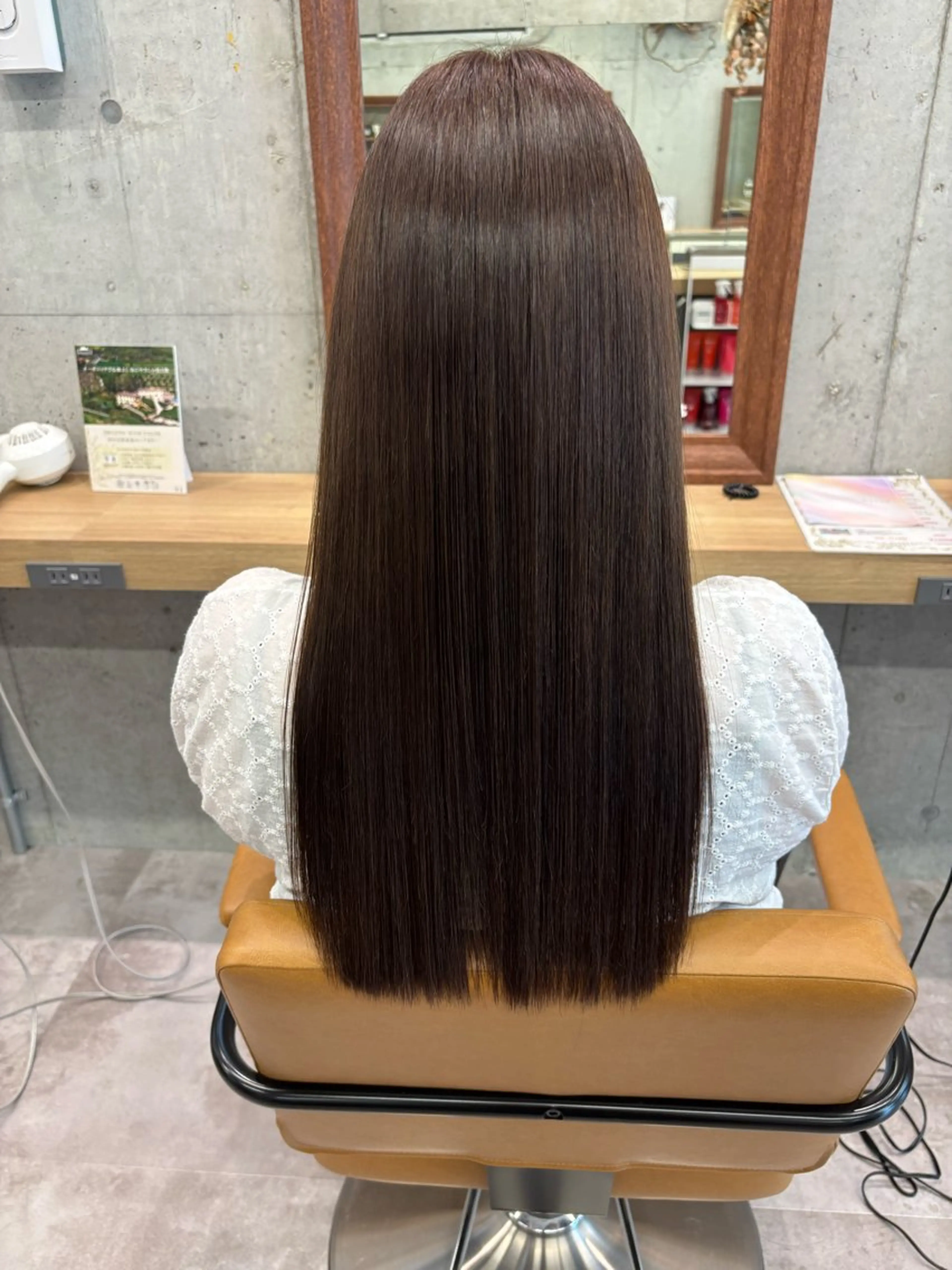 ロング ユイナ カラーモデル大募集のヘアスタイル