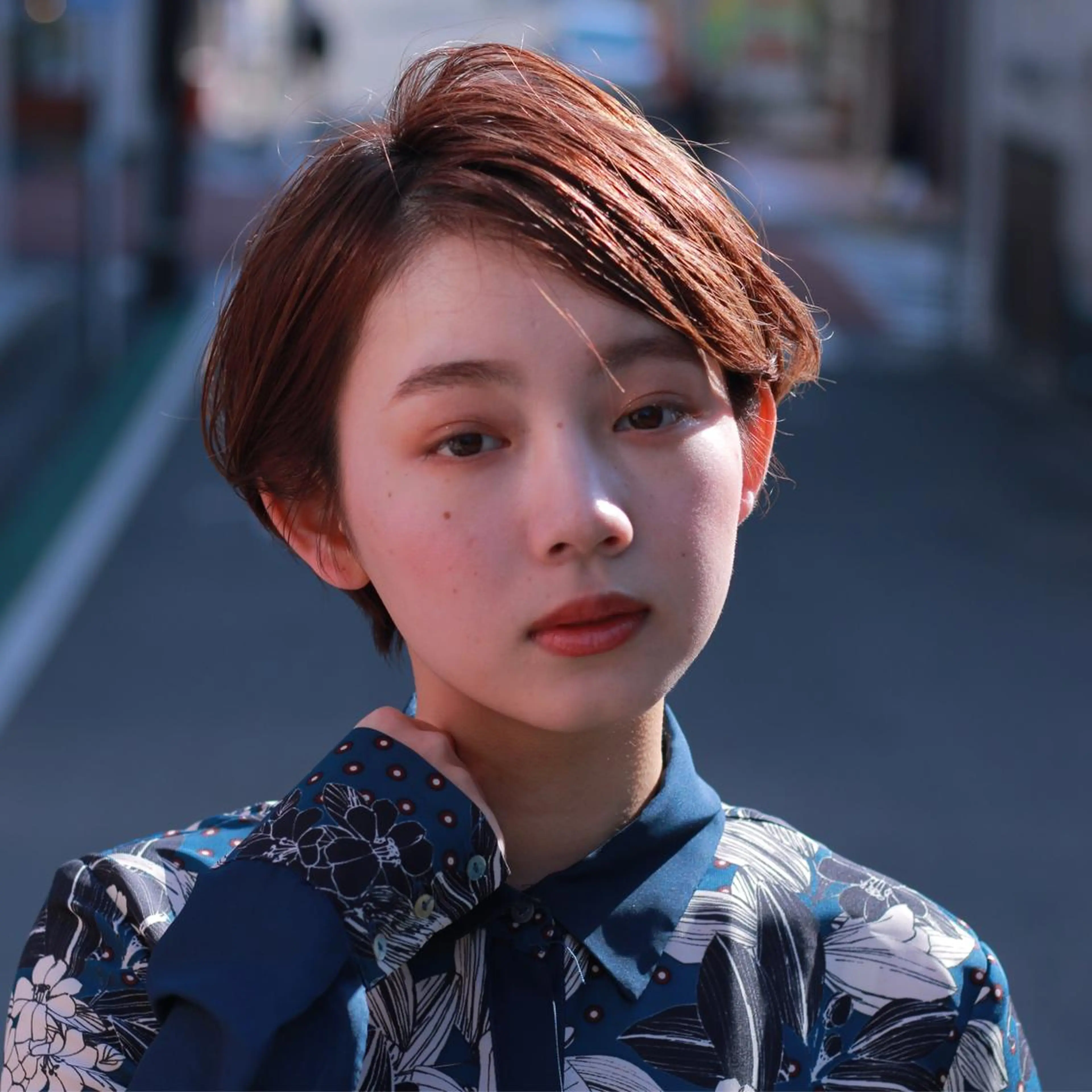 ショート カラー パーマ カット トリートメント ヘッドスパ ta tsuのヘアスタイル