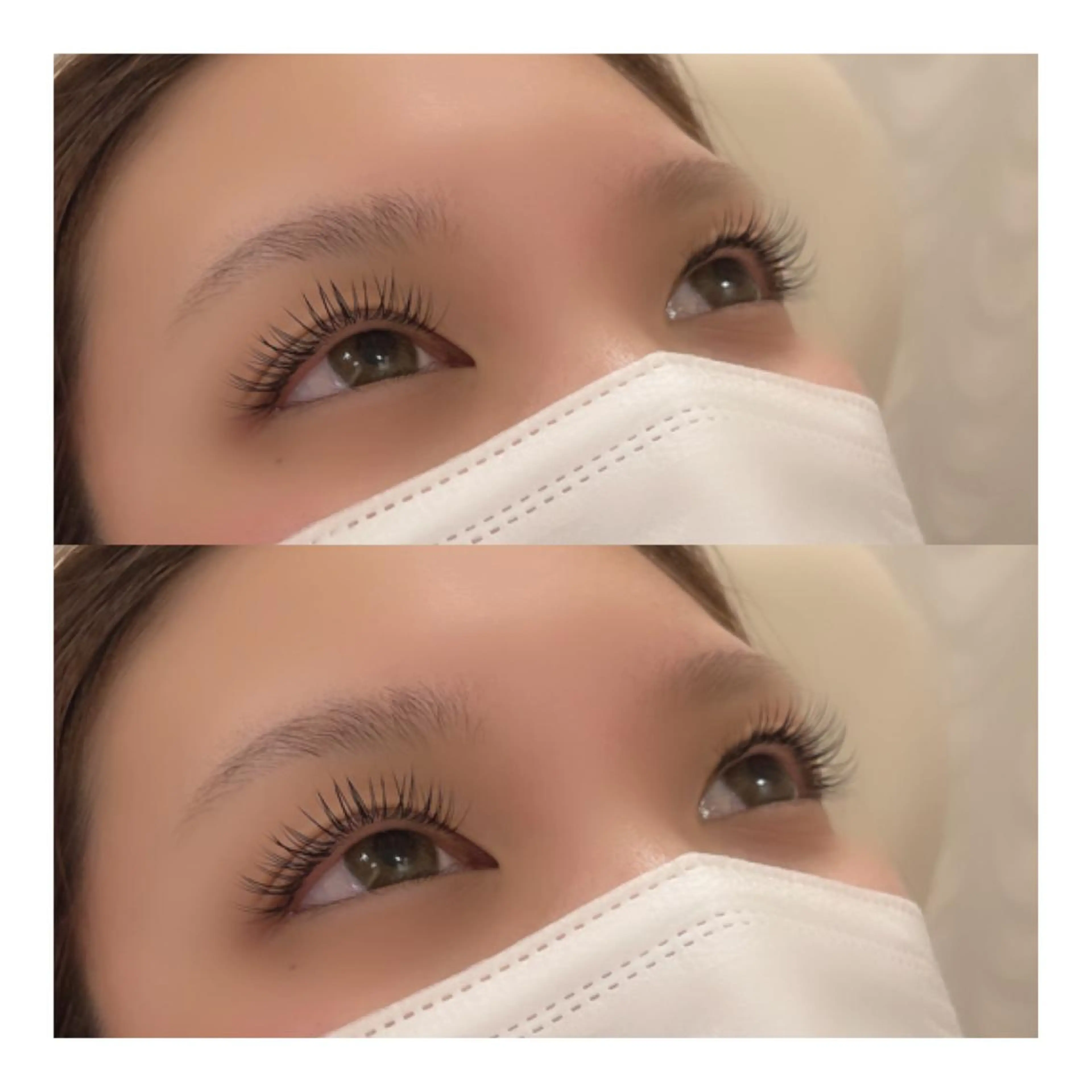 マツエク・マツパ フラットラッシュ Jカール マツエク 💕丸島 夏名🐰🍀のマツエク・マツパデザイン