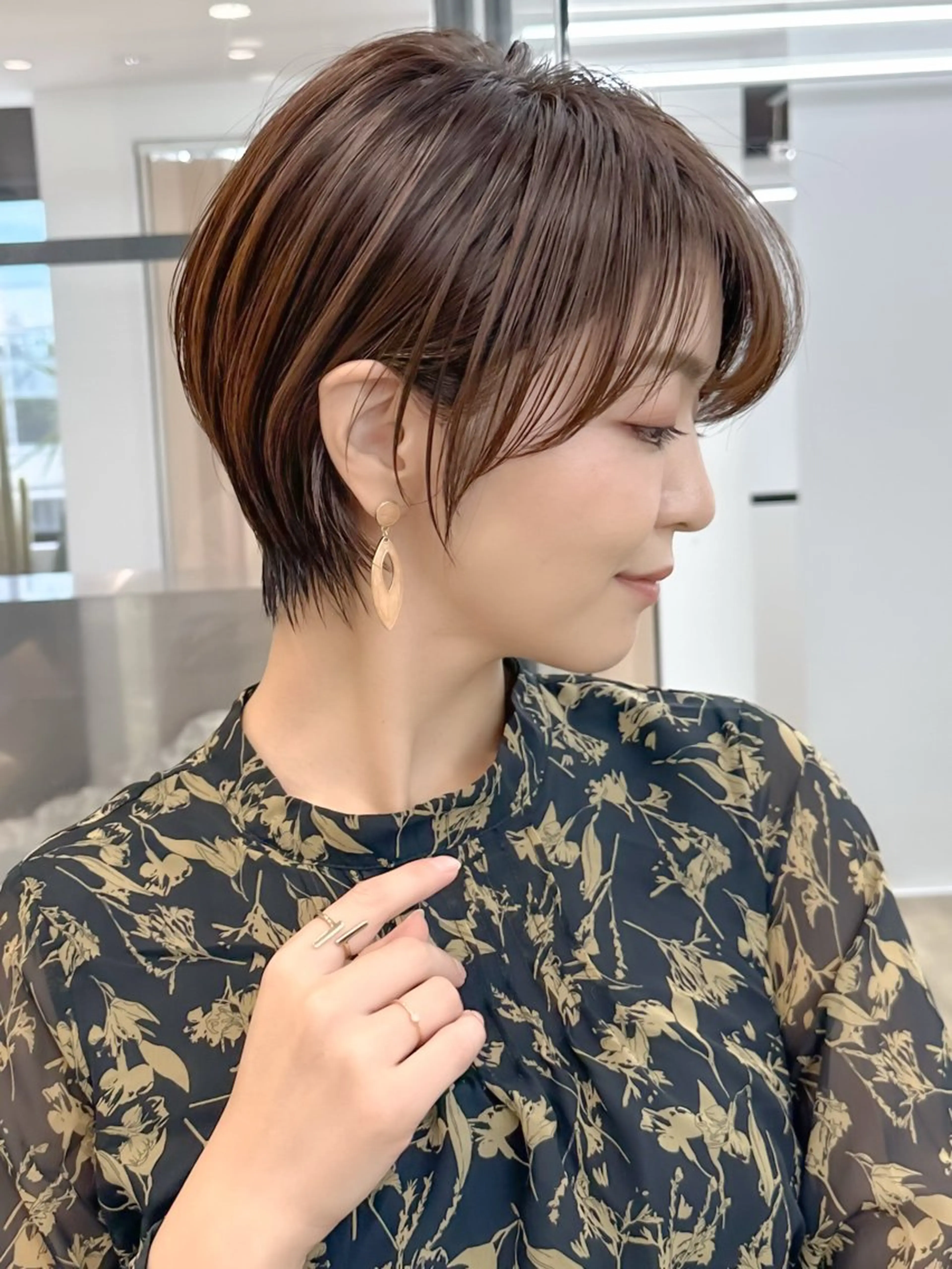ショート Lond ciel所属・ショート🩵/パーマ 🇰🇷/月音のヘアスタイル