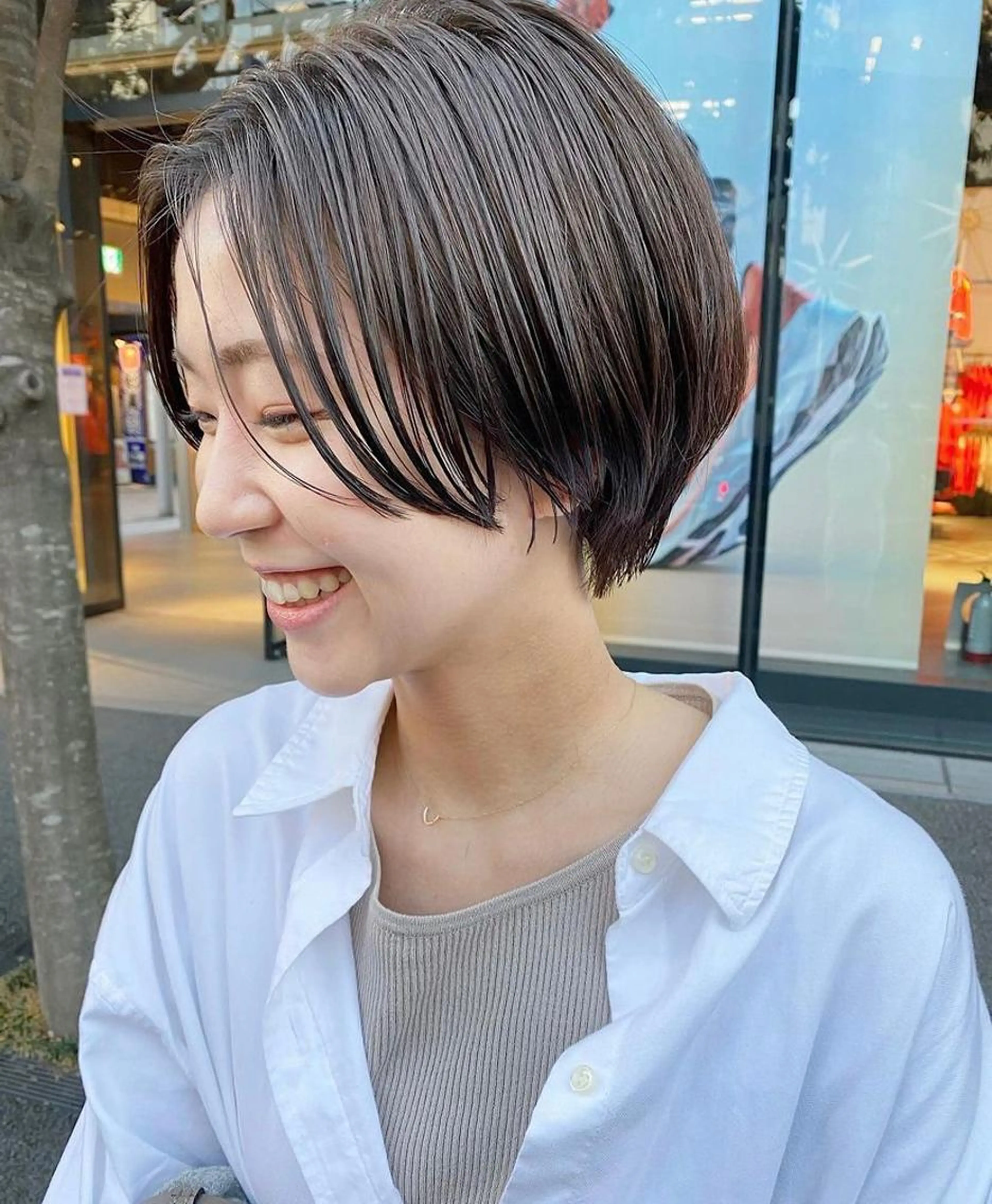 🍑ショートカットモデル🍑※補足説明欄必読の写真