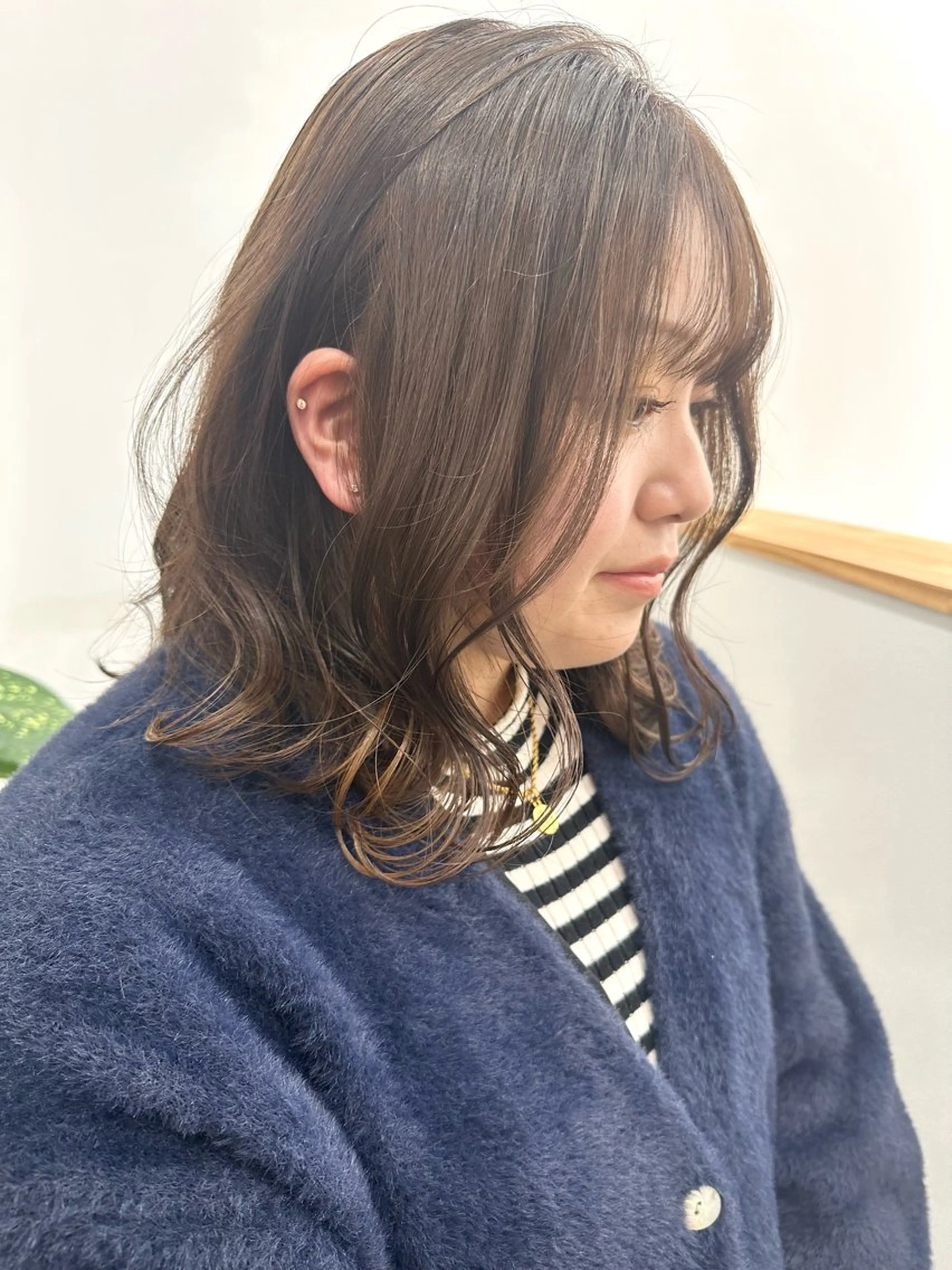 ロング カラー ヘアカラー トリートメント ベージュ⟡˖ブリーチ ˖ ࣪⊹あずきのヘアスタイル