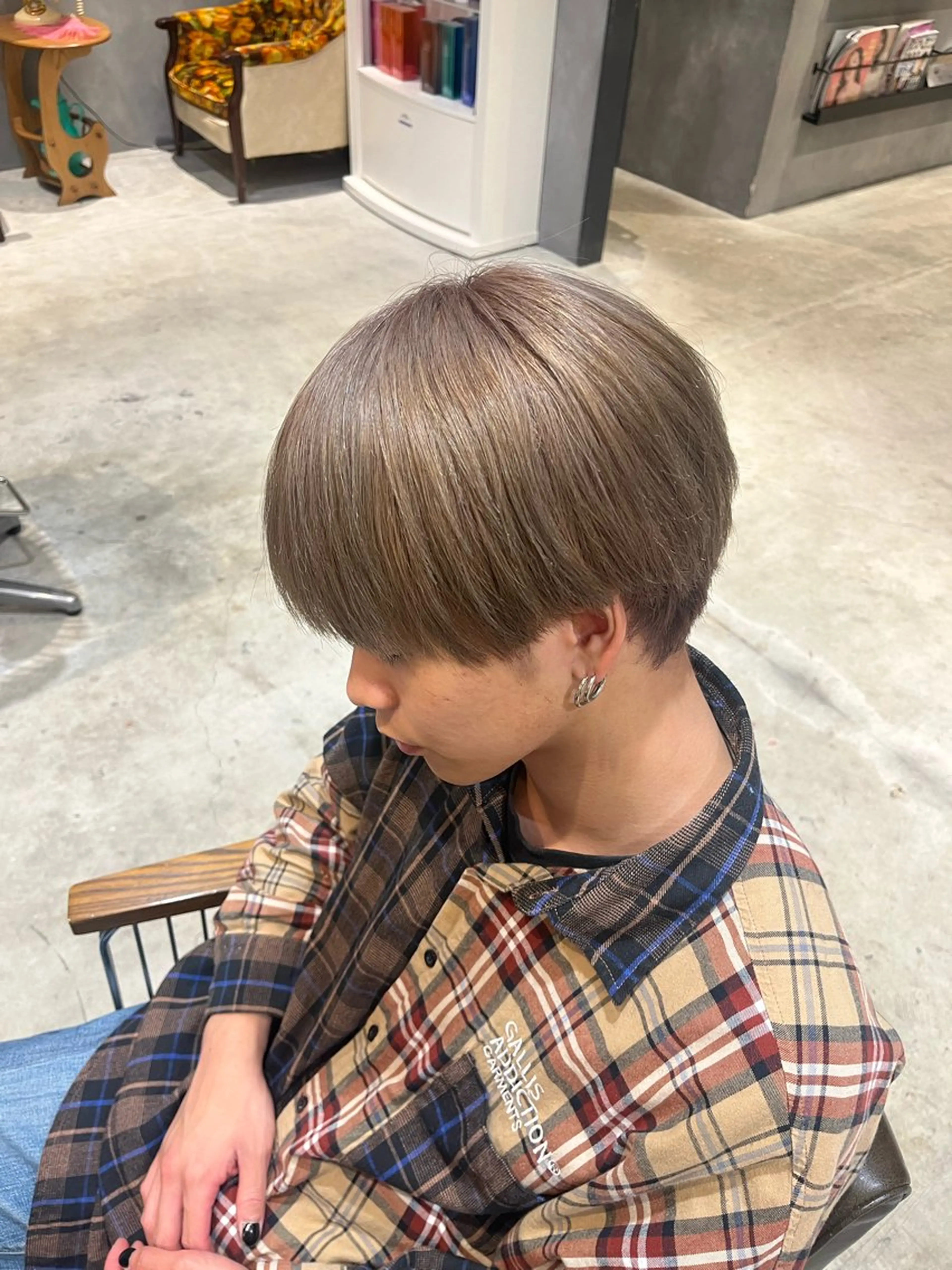 メンズ 長瀬 友唯のヘアスタイル