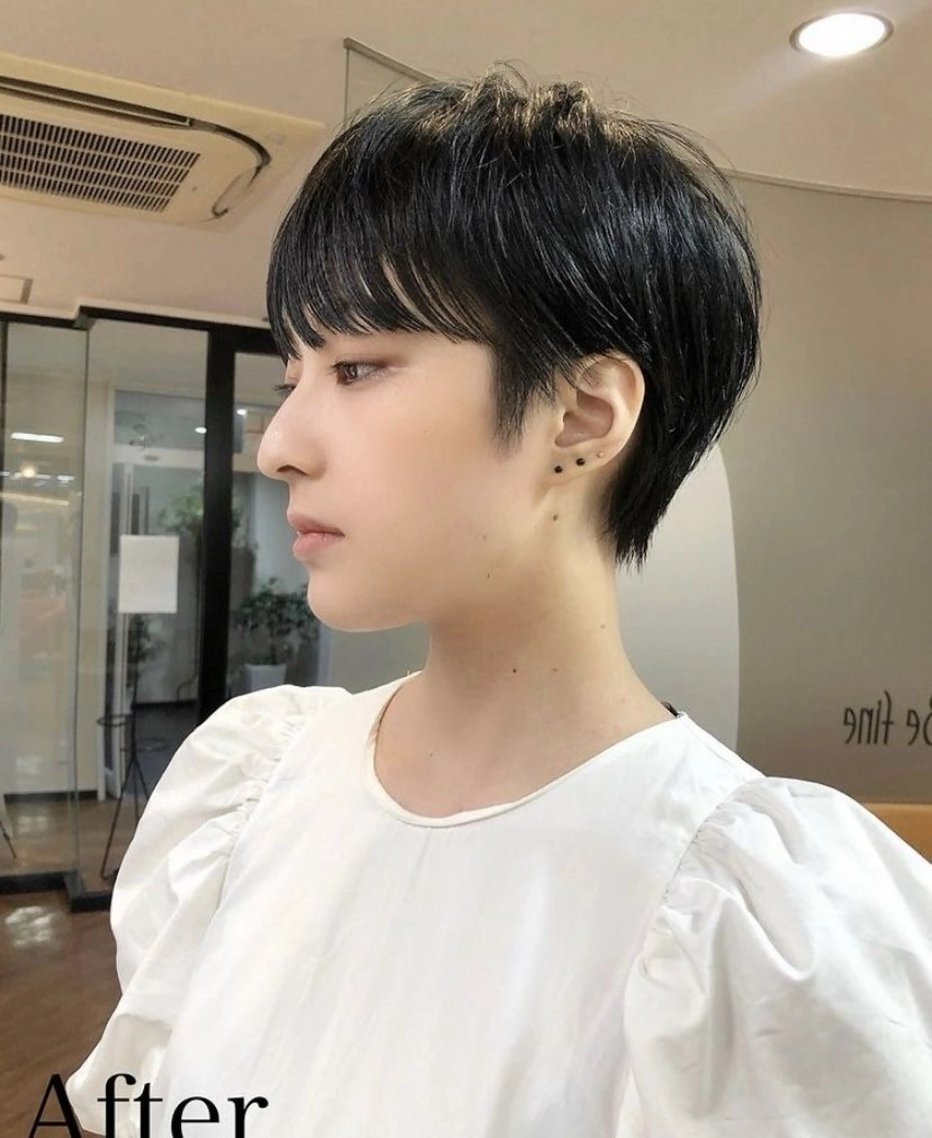 ショート ベリーショート ショートヘア 未 来カットモデル無料のヘアスタイル