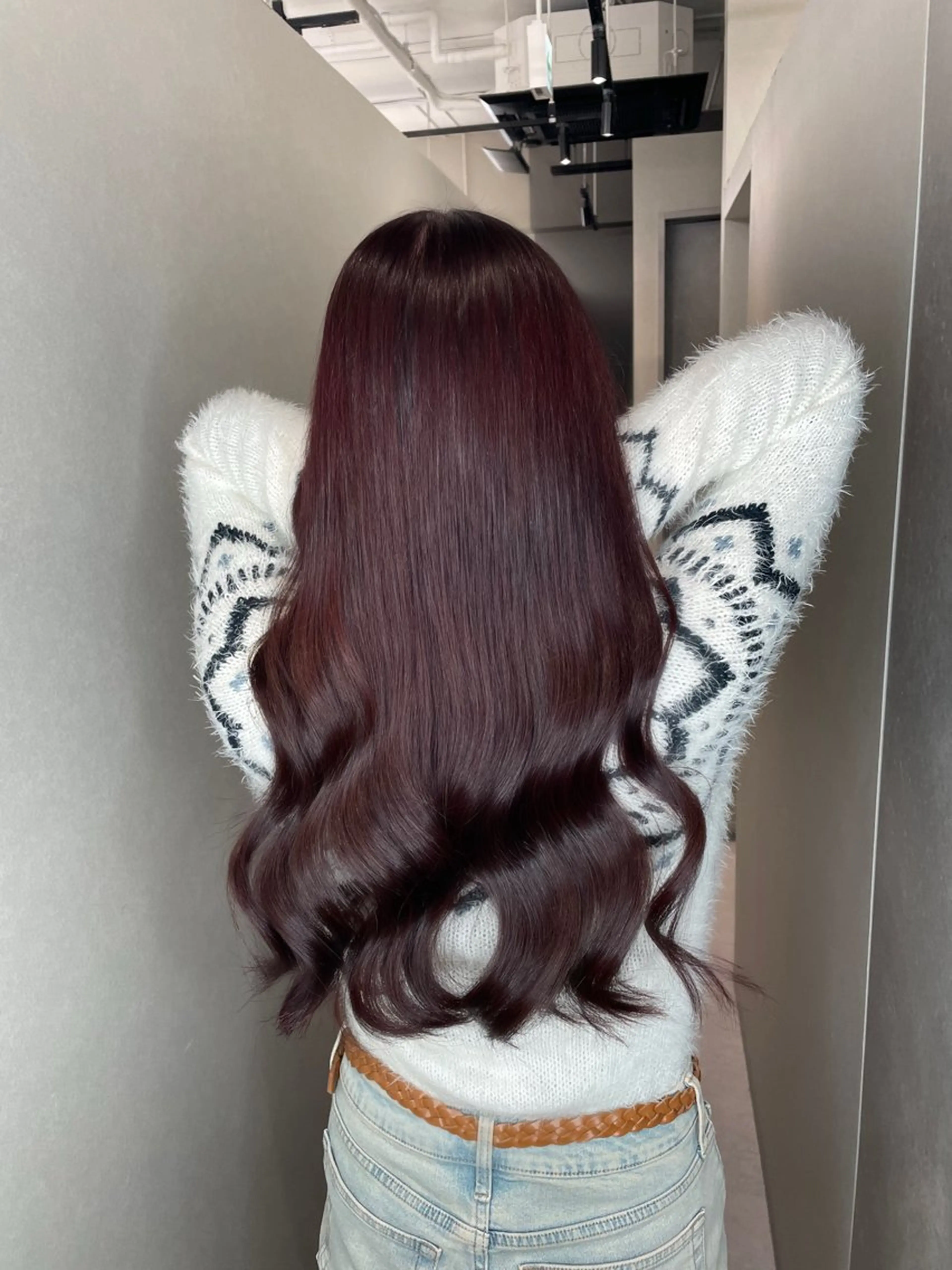 ロング カラー 透明感カラー 髪質改善 ヘアカラー トリートメント BOOTH share saron所属・今井 勝也のヘアスタイル