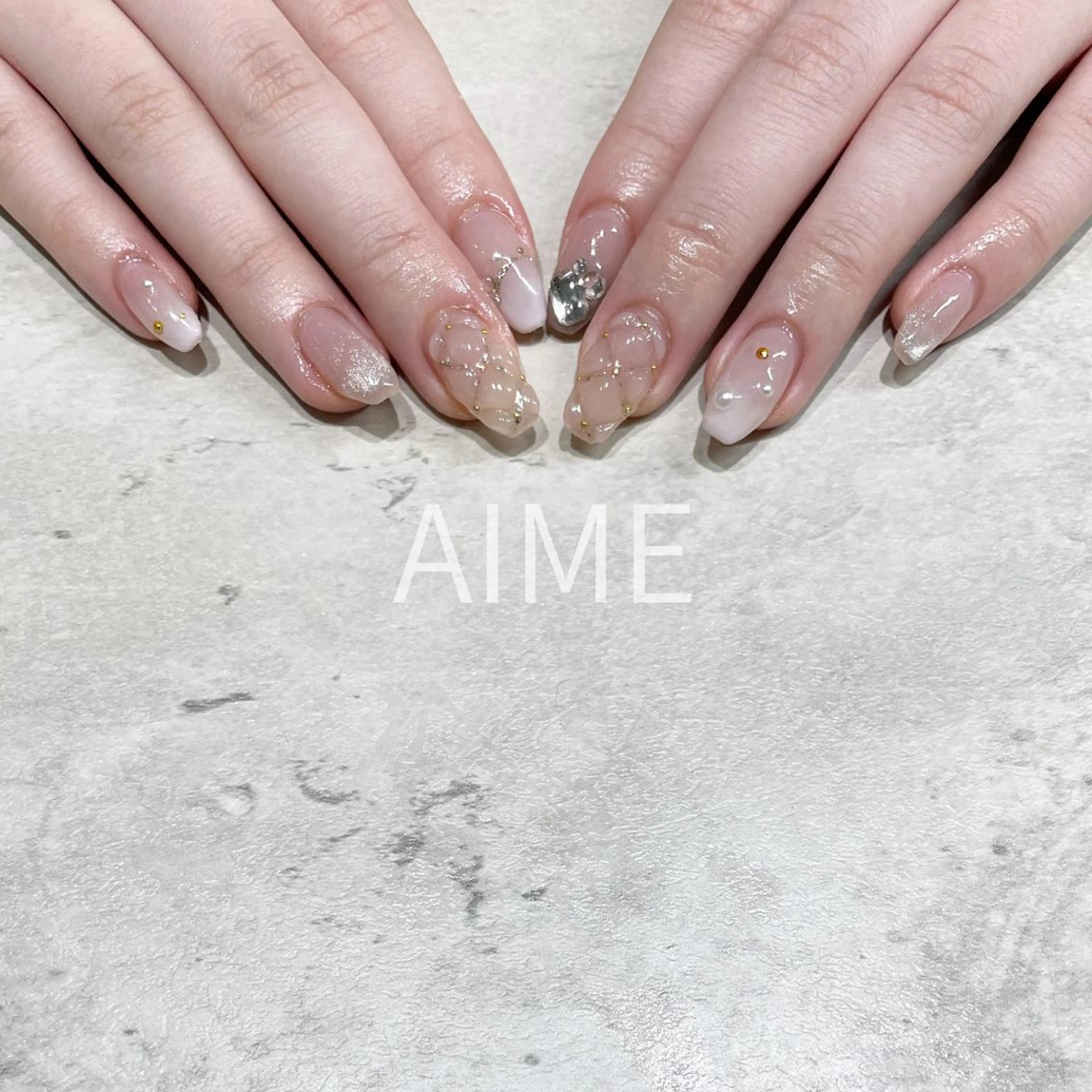 ネイル ハンドネイル AIME （momo）のネイルデザイン