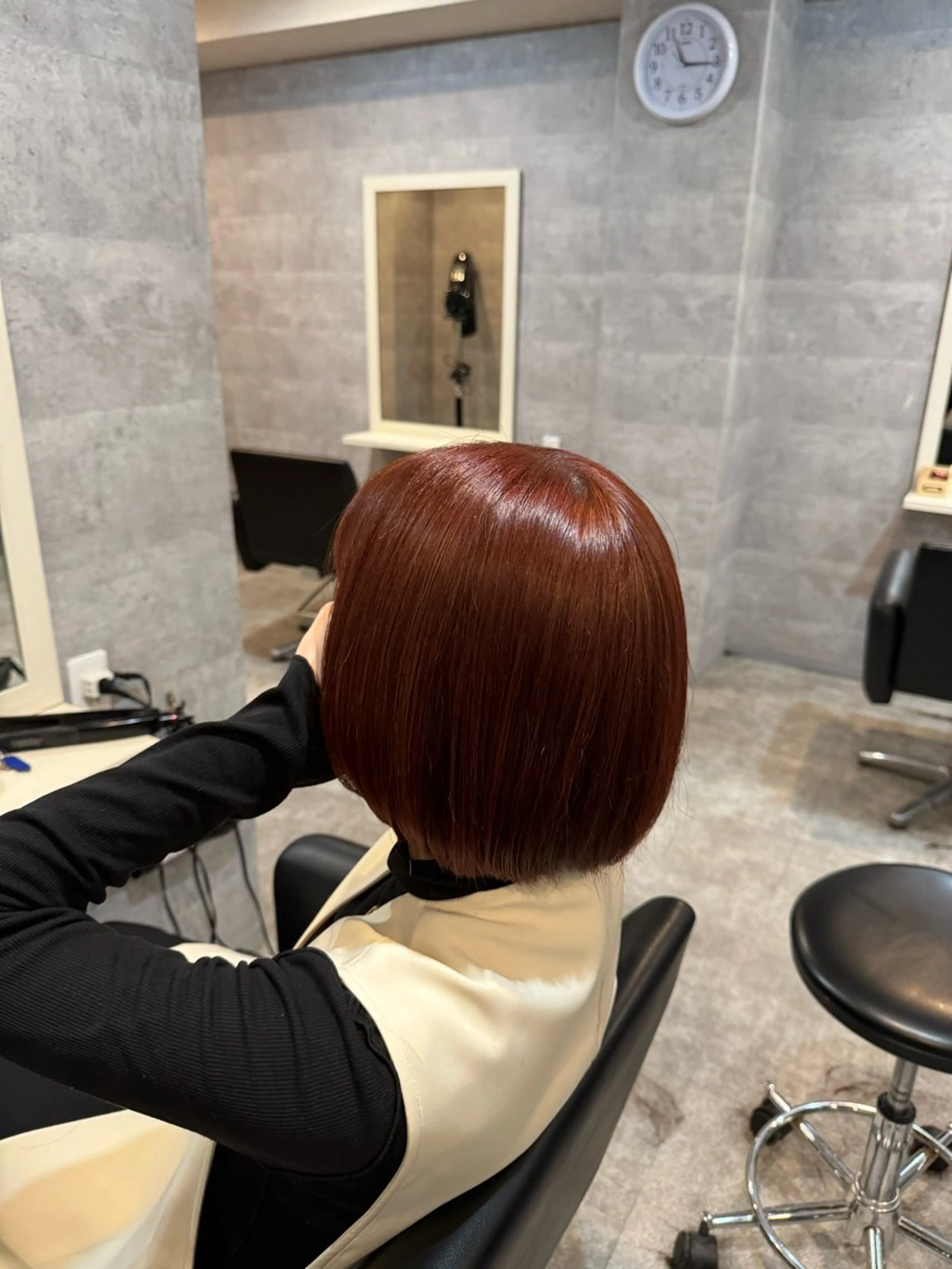 ショート カラー ブリーチ ダブルカラー ブリーチなしカラー BEL所属・三池 ブルノのヘアスタイル
