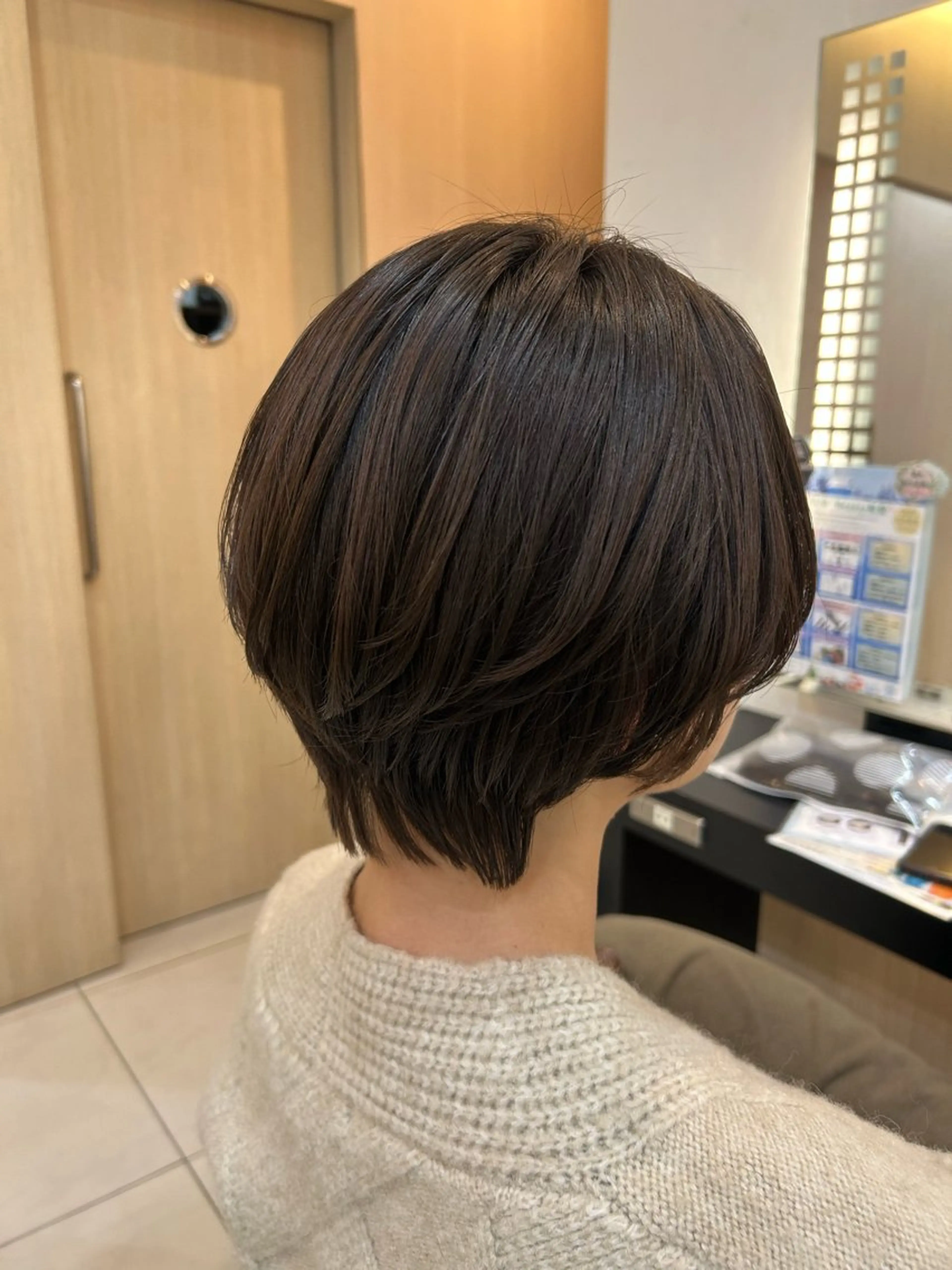 ショート カラー カット ヘアカラー トリートメント リリー /Men's/パーマのヘアスタイル