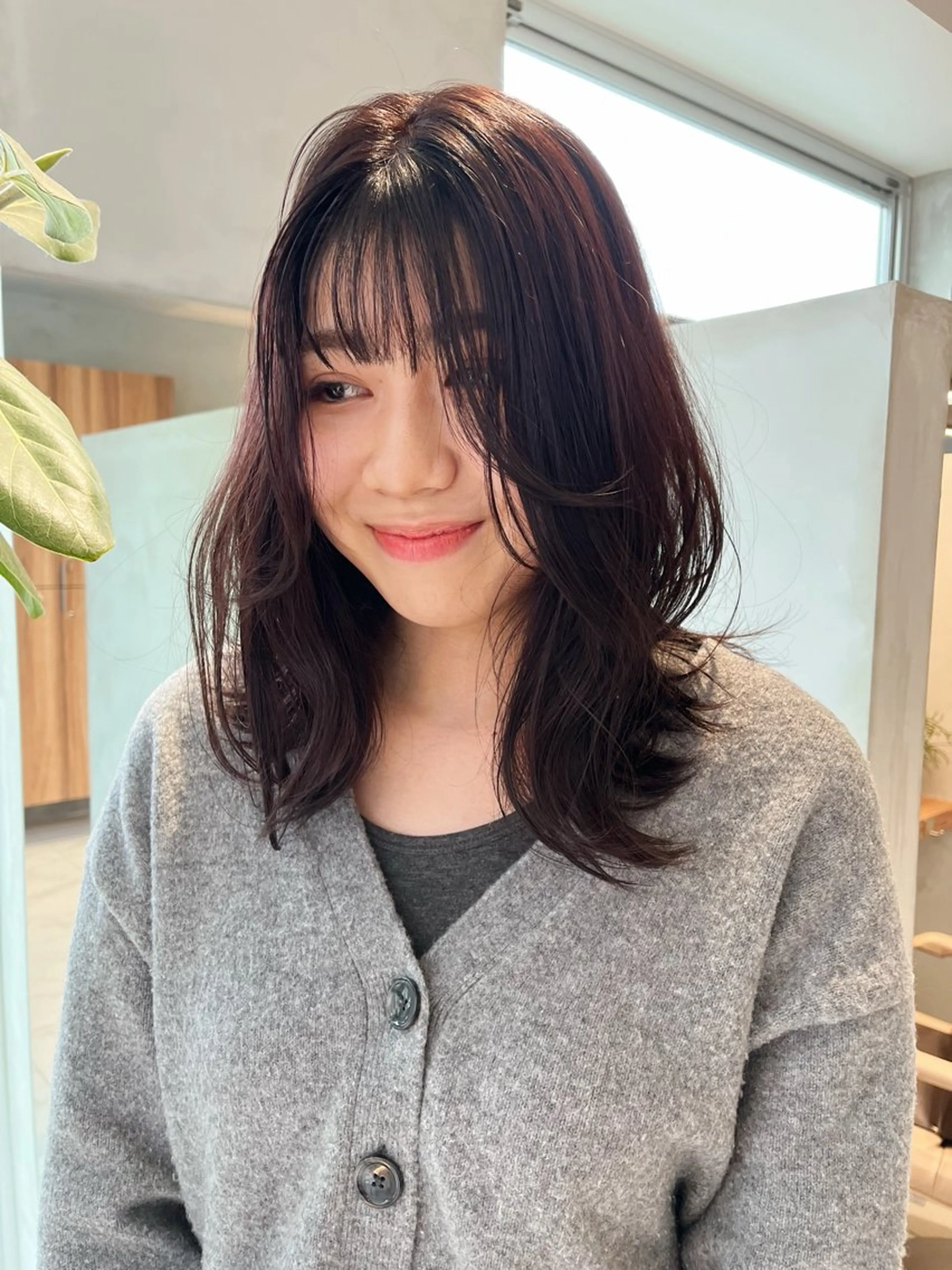 ロング カラー 愛 斗のヘアスタイル