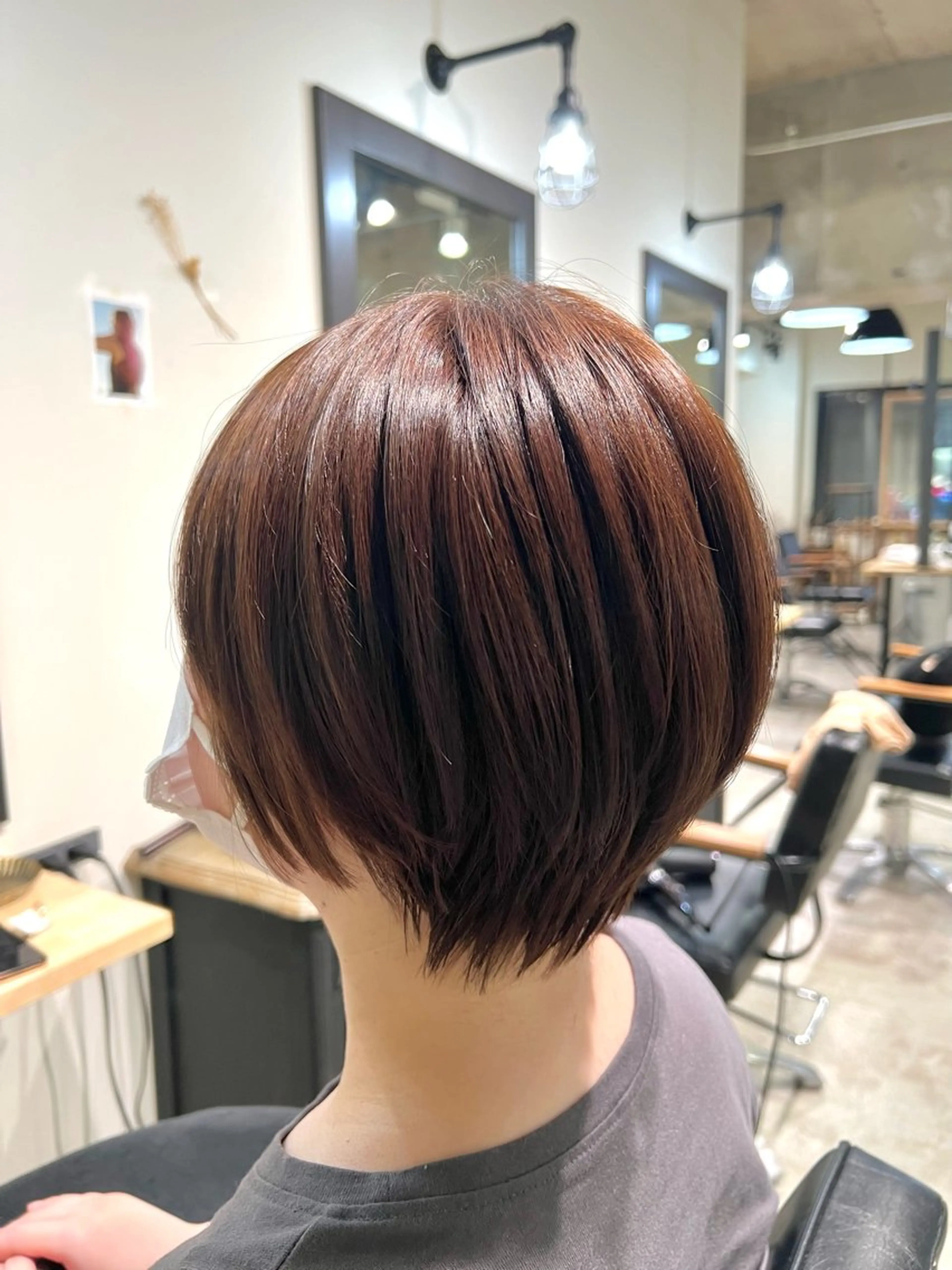 レディースショートカットモデル様 ※当日の施術はnoiではなく、同じく金山にありますリジェール金山というお店になります！の写真