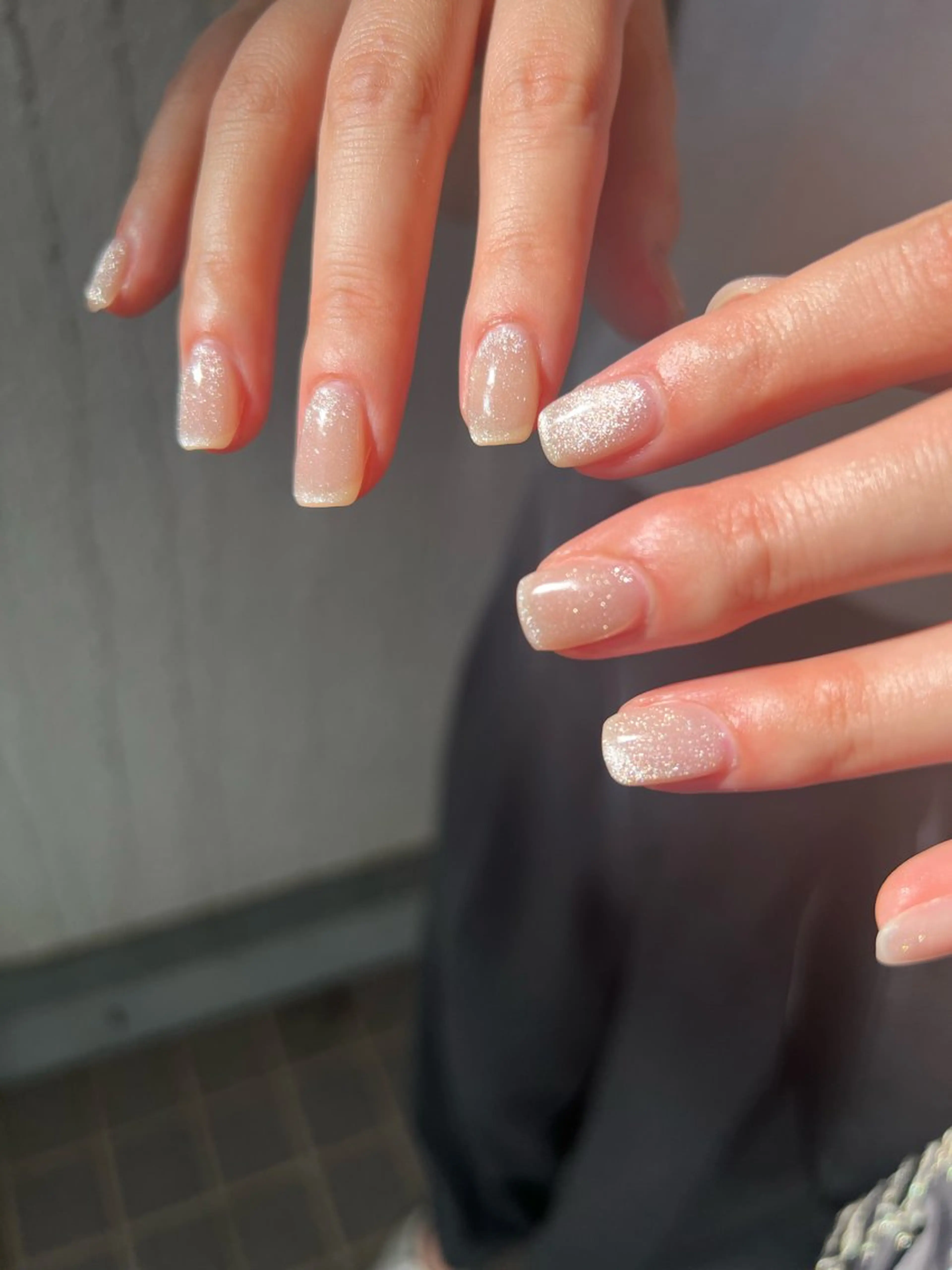 ヘアアレンジ メンズ ネイル アイブロウ キラキラネイル マグネットネイル ヘアメイクネイリスト 💄💅hidemiのネイルデザイン