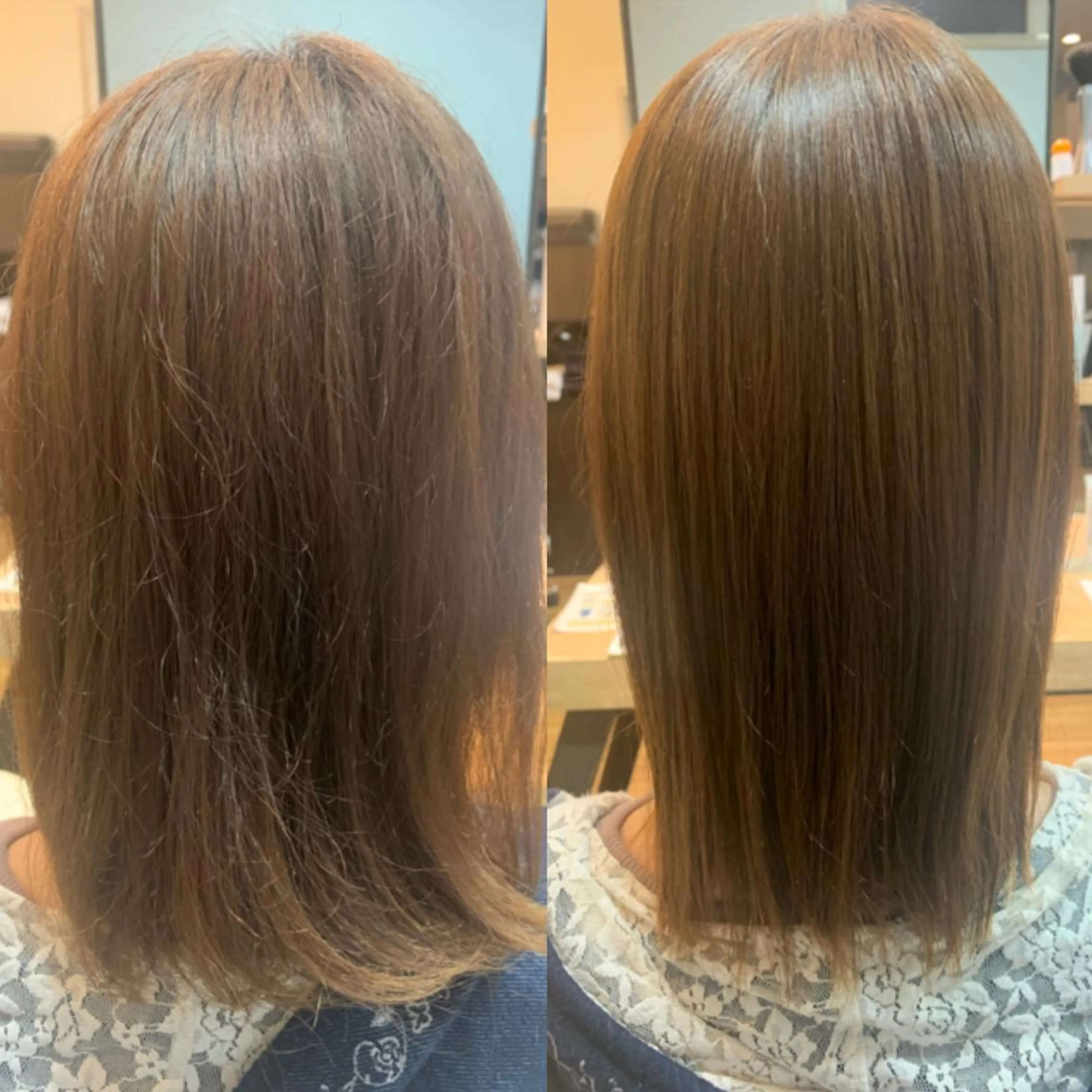 ミディアム 齊藤 来美のヘアスタイル