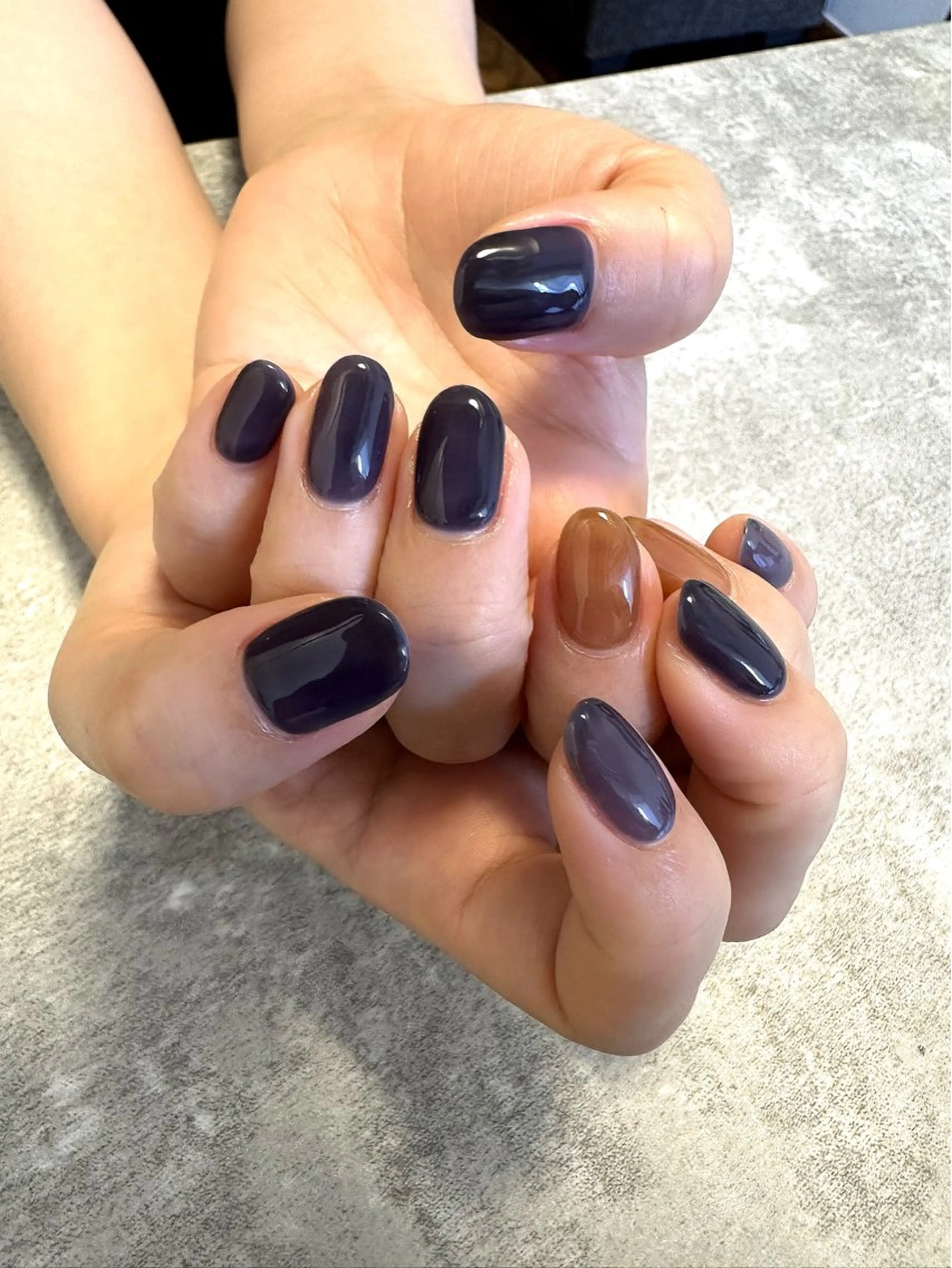 ネイル ワンカラーネイル ハンドネイル nail campのネイルデザイン