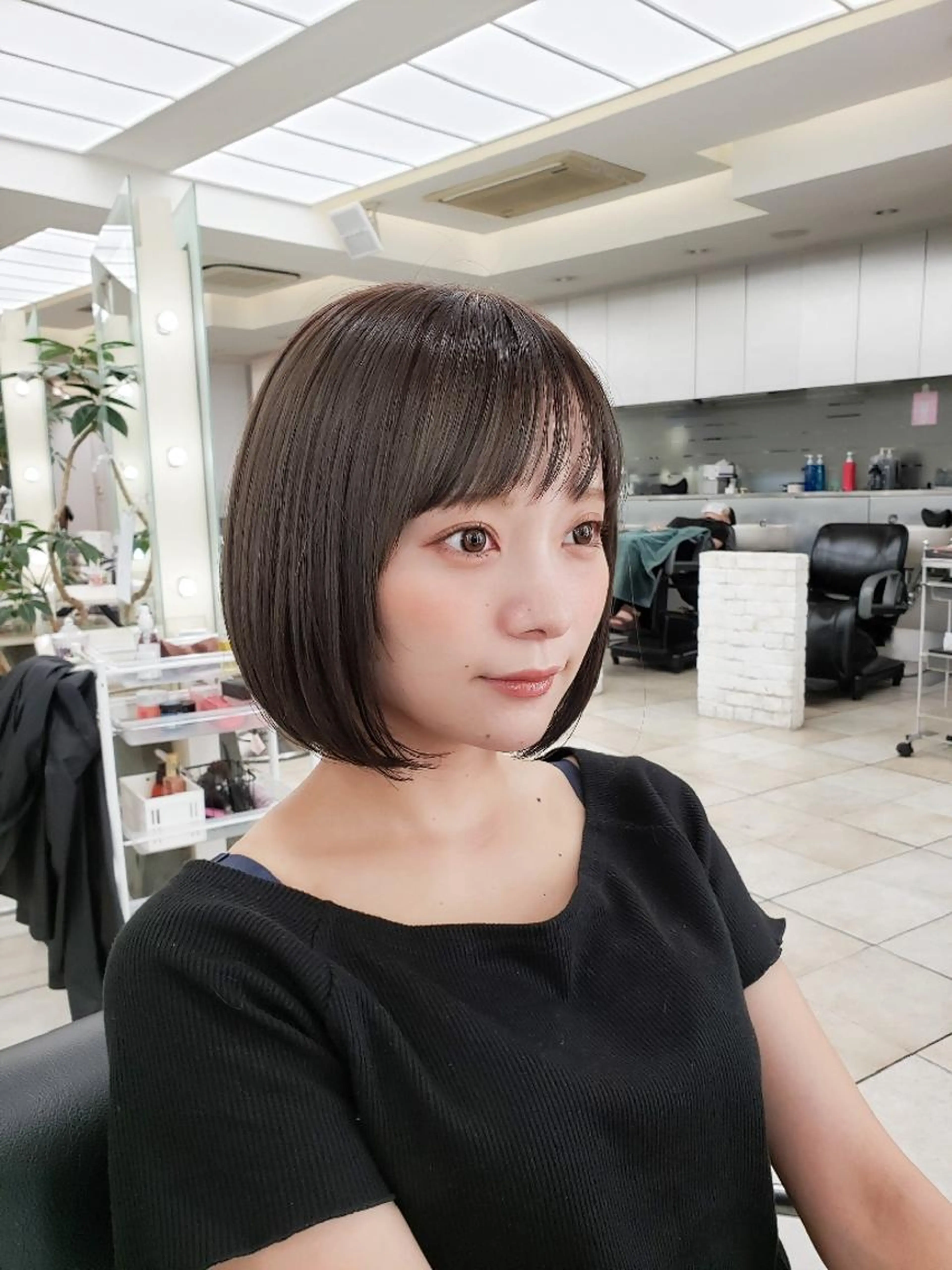 【特別クーポン☆】髪質改善前髪ナチュラルストレートor前髪パーマ+似合わせカットの写真